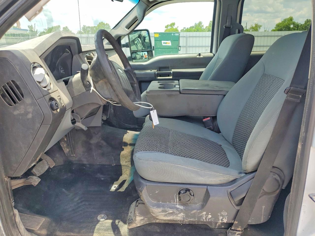 2012 Ford F250 Super Duty White vin: 1FT7W2BT2CEB41594