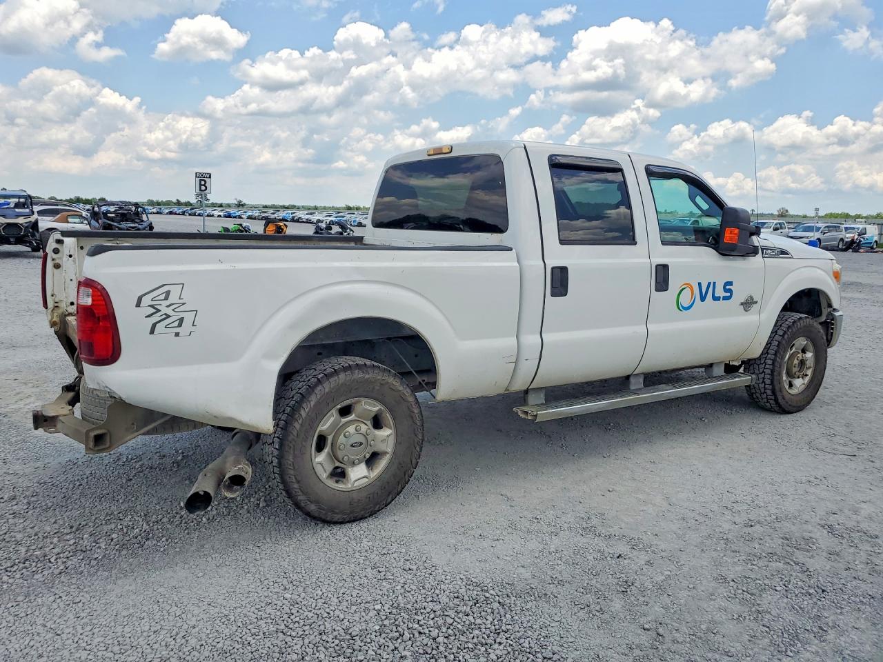 2012 Ford F250 Super Duty White vin: 1FT7W2BT2CEB41594