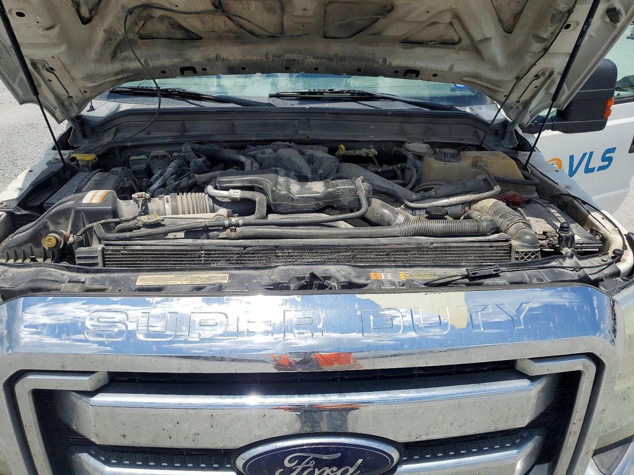 2012 Ford F250 Super Duty White vin: 1FT7W2BT2CEB41594