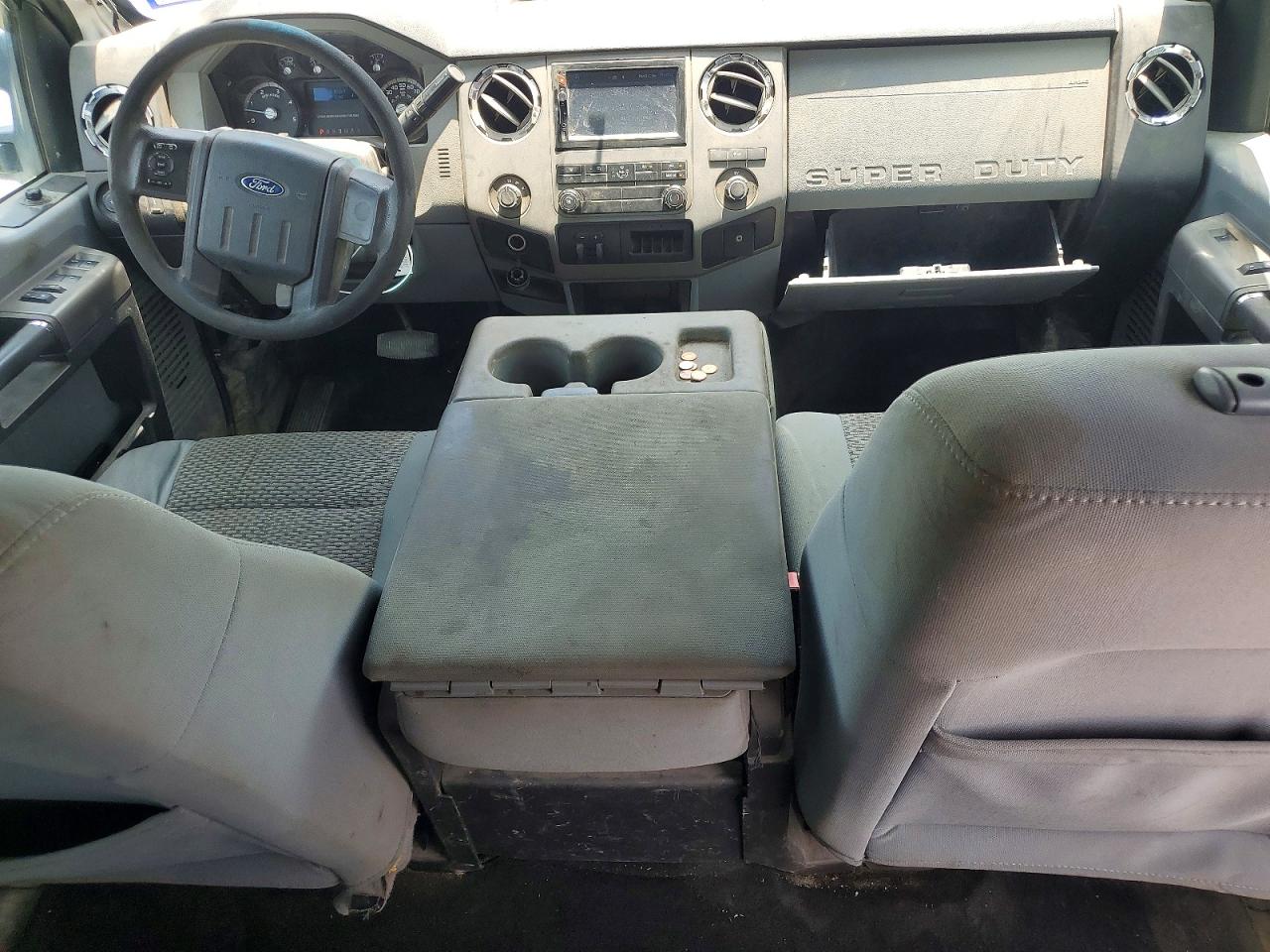2012 Ford F250 Super Duty White vin: 1FT7W2BT2CEB41594