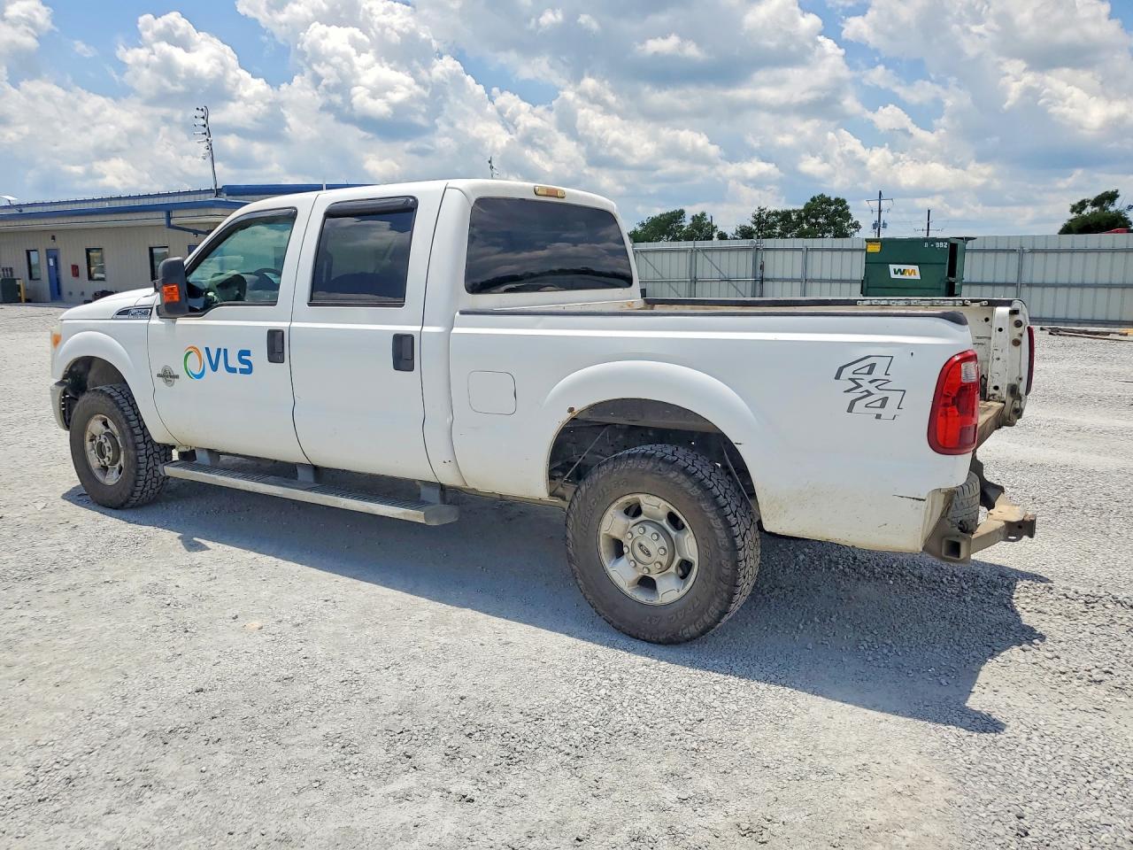 2012 Ford F250 Super Duty White vin: 1FT7W2BT2CEB41594
