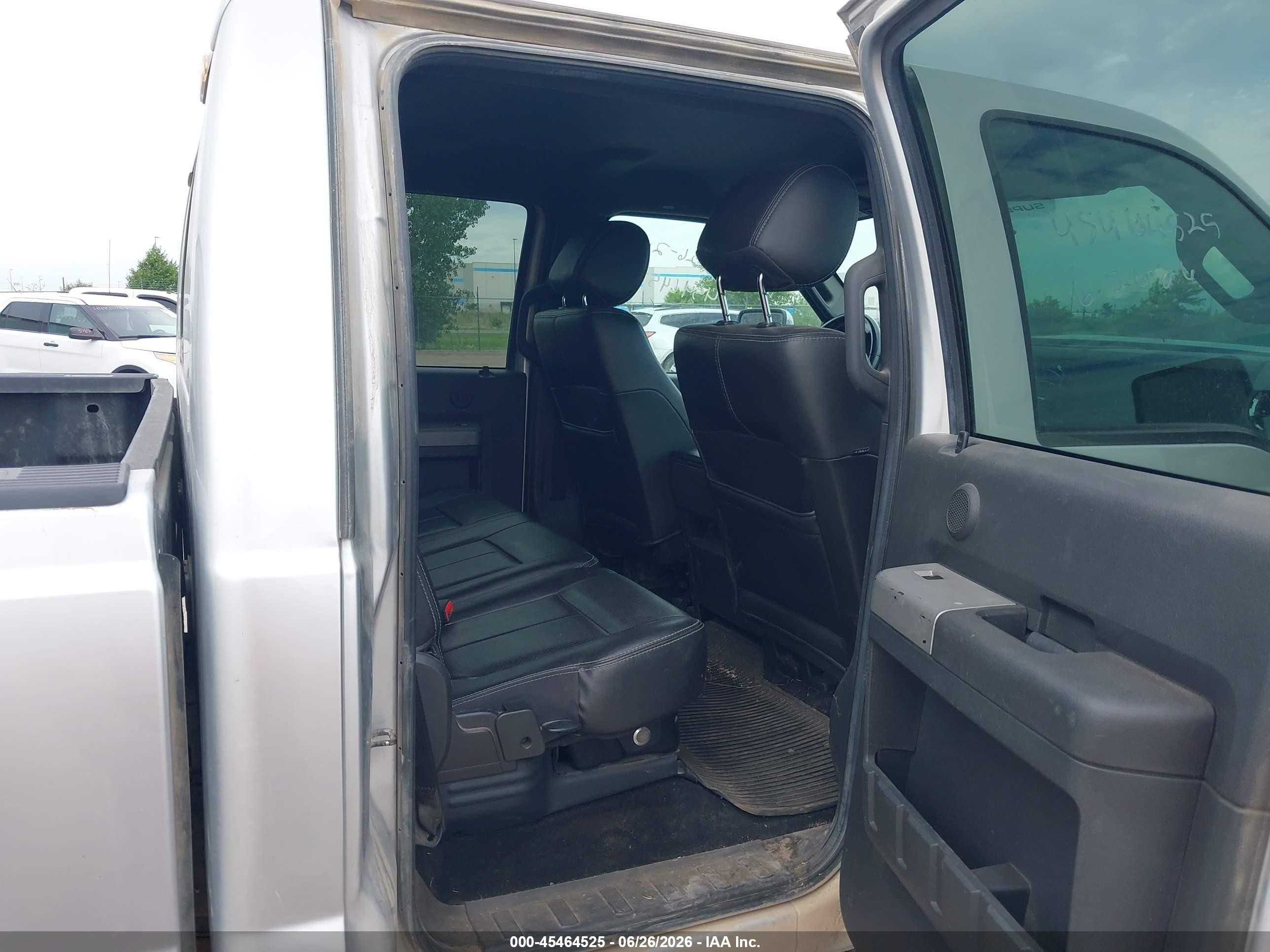 2012 Ford F-250 King Ranch/lariat/xl/xlt Gray vin: 1FT7W2BT2CEB96529