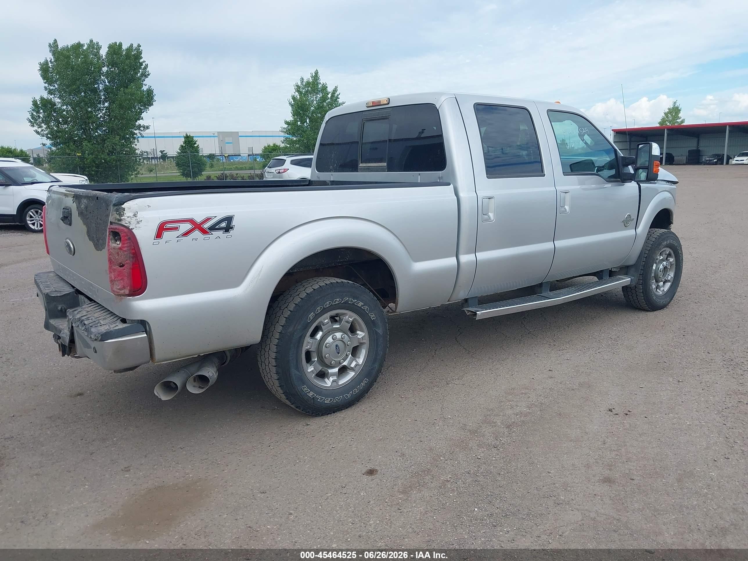 2012 Ford F-250 King Ranch/lariat/xl/xlt Gray vin: 1FT7W2BT2CEB96529