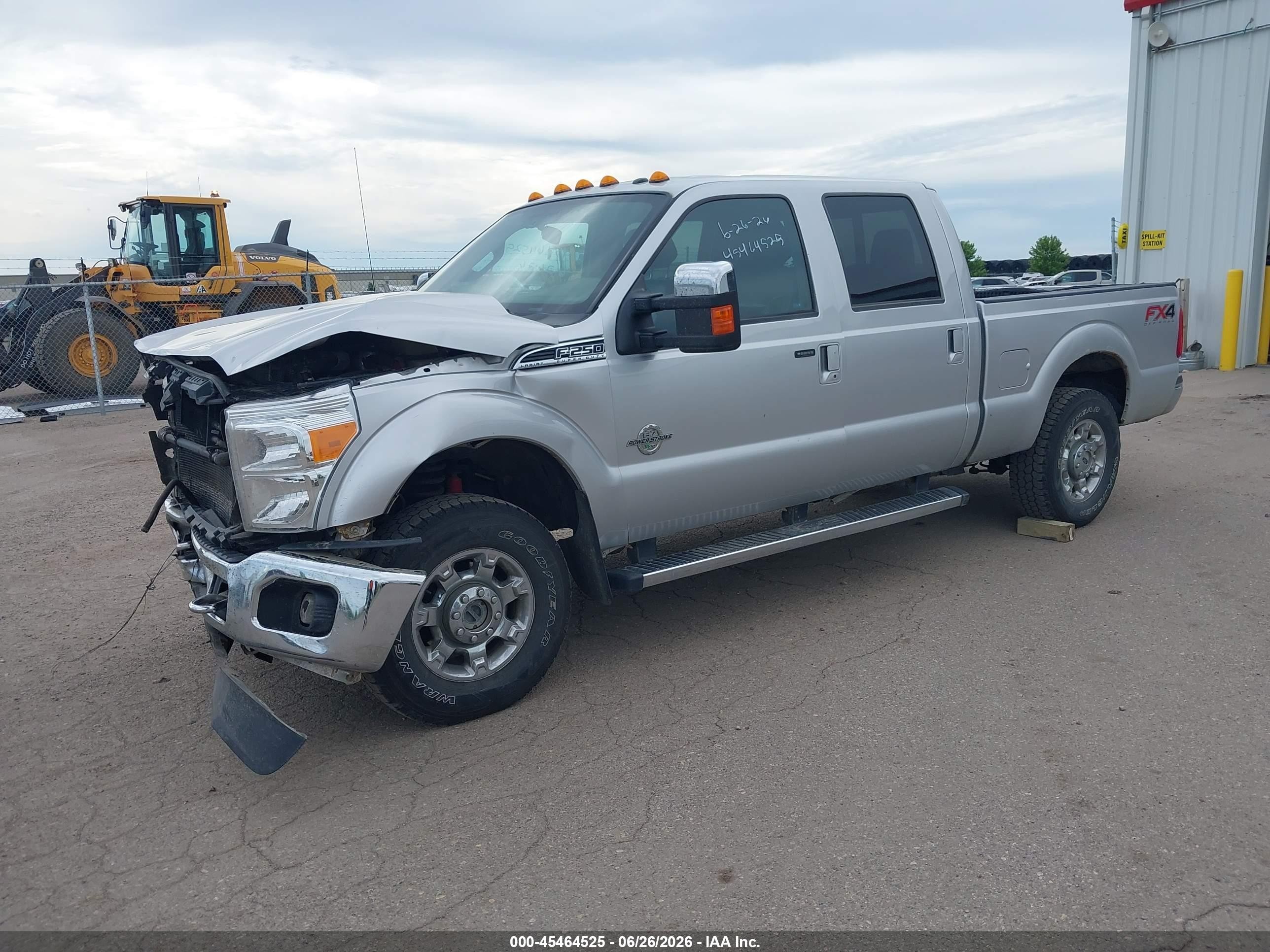2012 Ford F-250 King Ranch/lariat/xl/xlt Gray vin: 1FT7W2BT2CEB96529