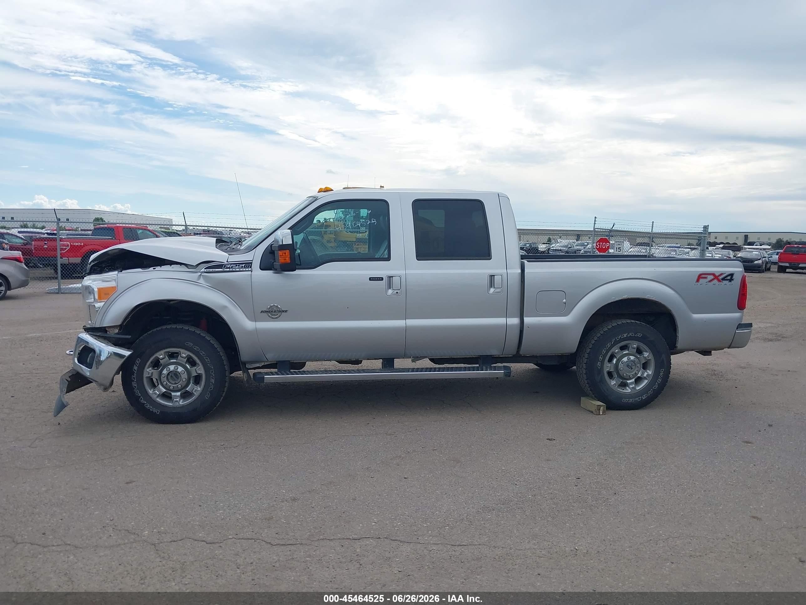 2012 Ford F-250 King Ranch/lariat/xl/xlt Gray vin: 1FT7W2BT2CEB96529