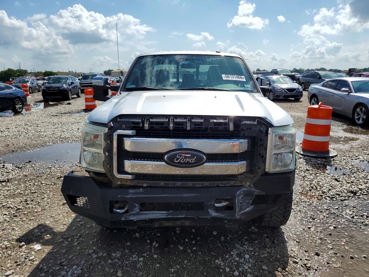 2012 Ford F250 Super Duty White vin: 1FT7W2BT2CEC09084