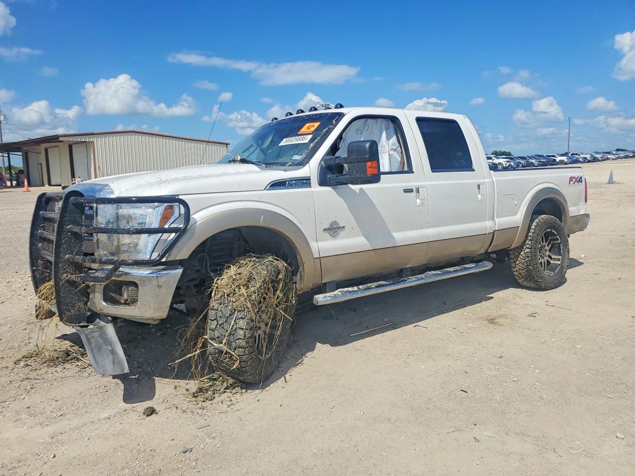 2012 Ford F250 Super Duty Двухцветный vin: 1FT7W2BT2CEC82164
