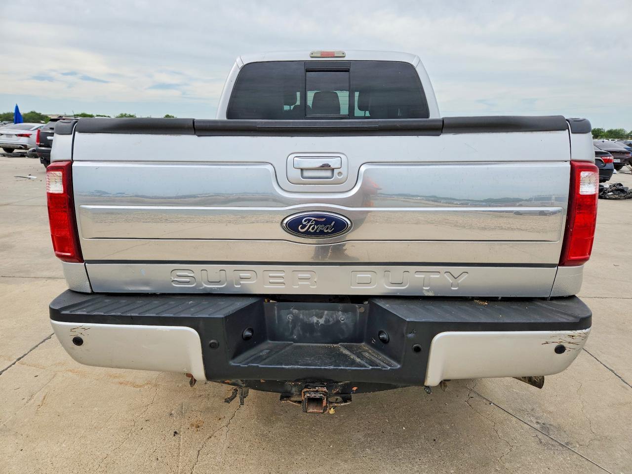 2012 Ford F250 Super Duty Silver vin: 1FT7W2BT2CED16488