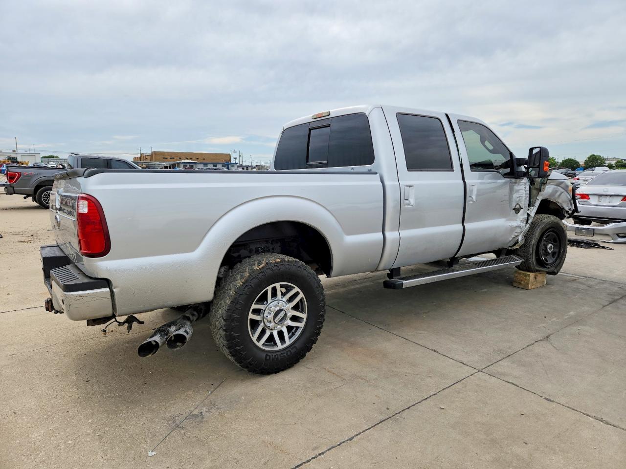 2012 Ford F250 Super Duty Silver vin: 1FT7W2BT2CED16488