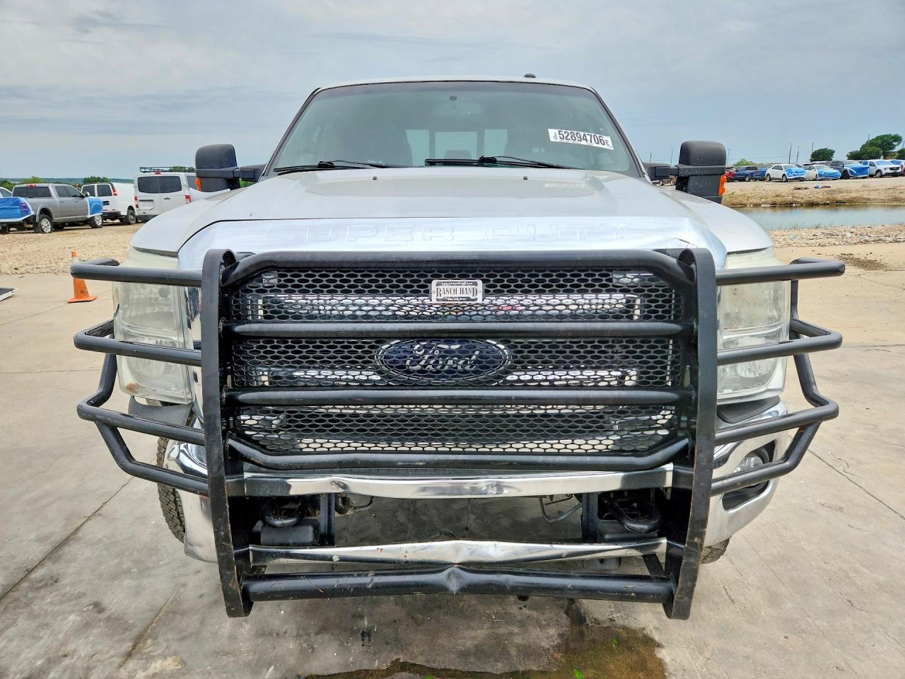 2012 Ford F250 Super Duty Silver vin: 1FT7W2BT2CED16488