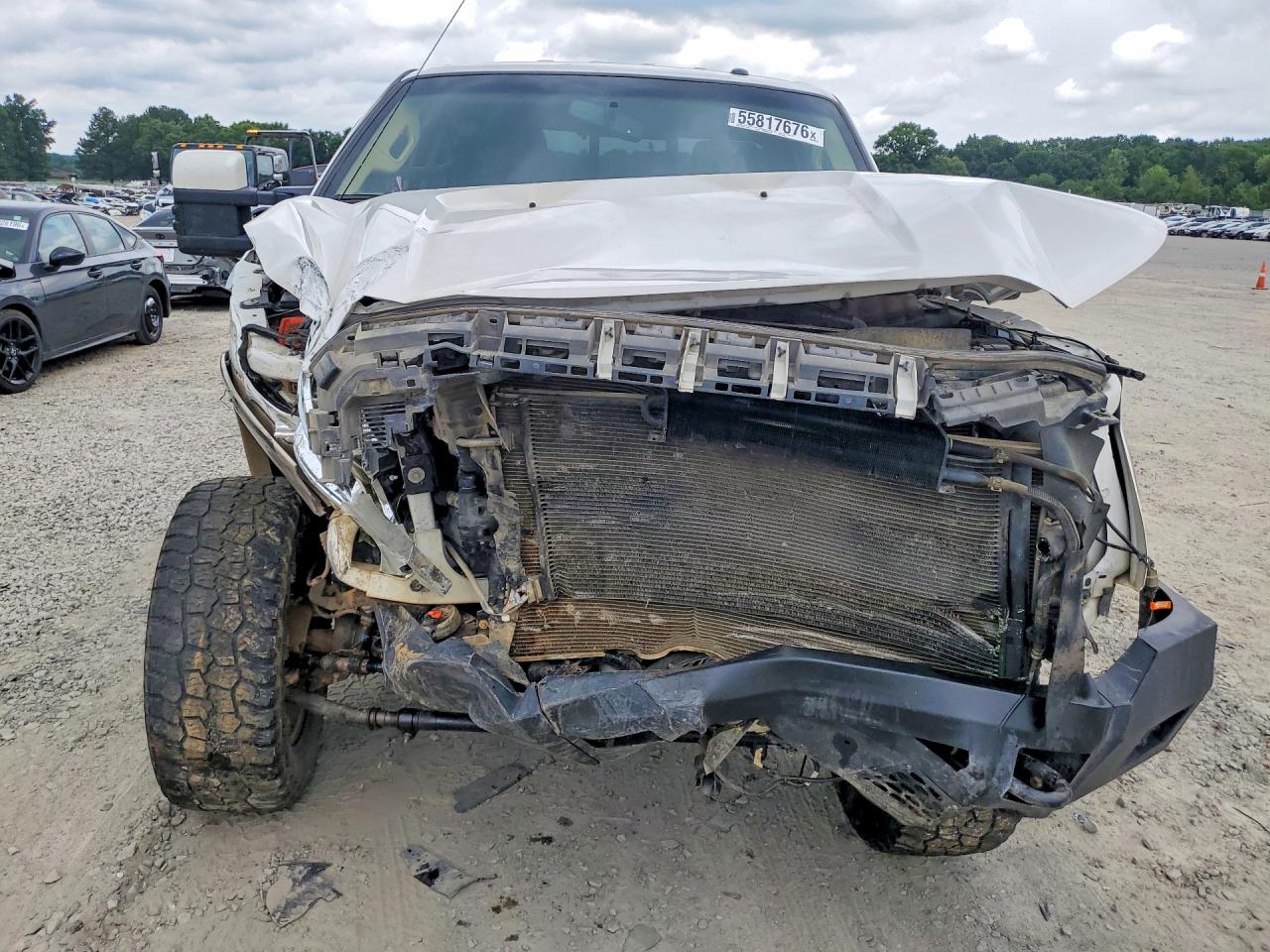 2013 Ford F250 Super Duty White vin: 1FT7W2BT2DEA02132