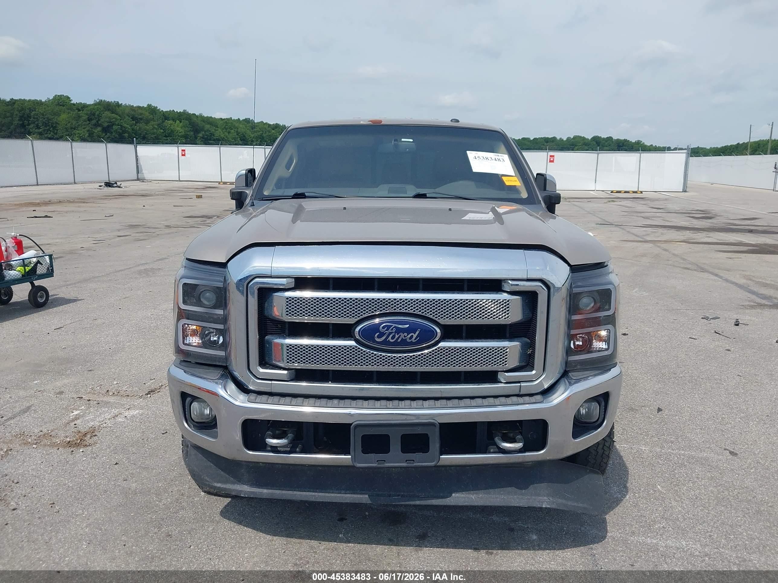 2013 Ford Super Duty F-250 Srw Lariat Gold vin: 1FT7W2BT2DEA54067
