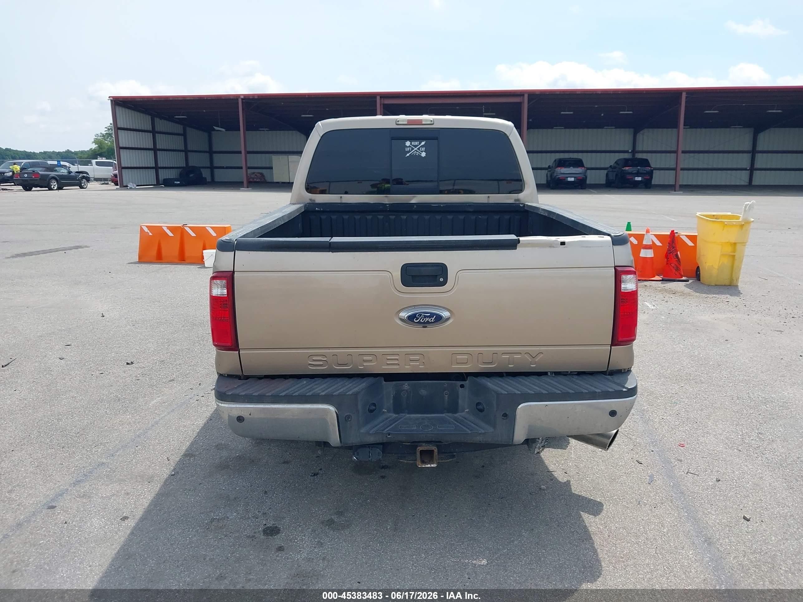 2013 Ford Super Duty F-250 Srw Lariat Gold vin: 1FT7W2BT2DEA54067