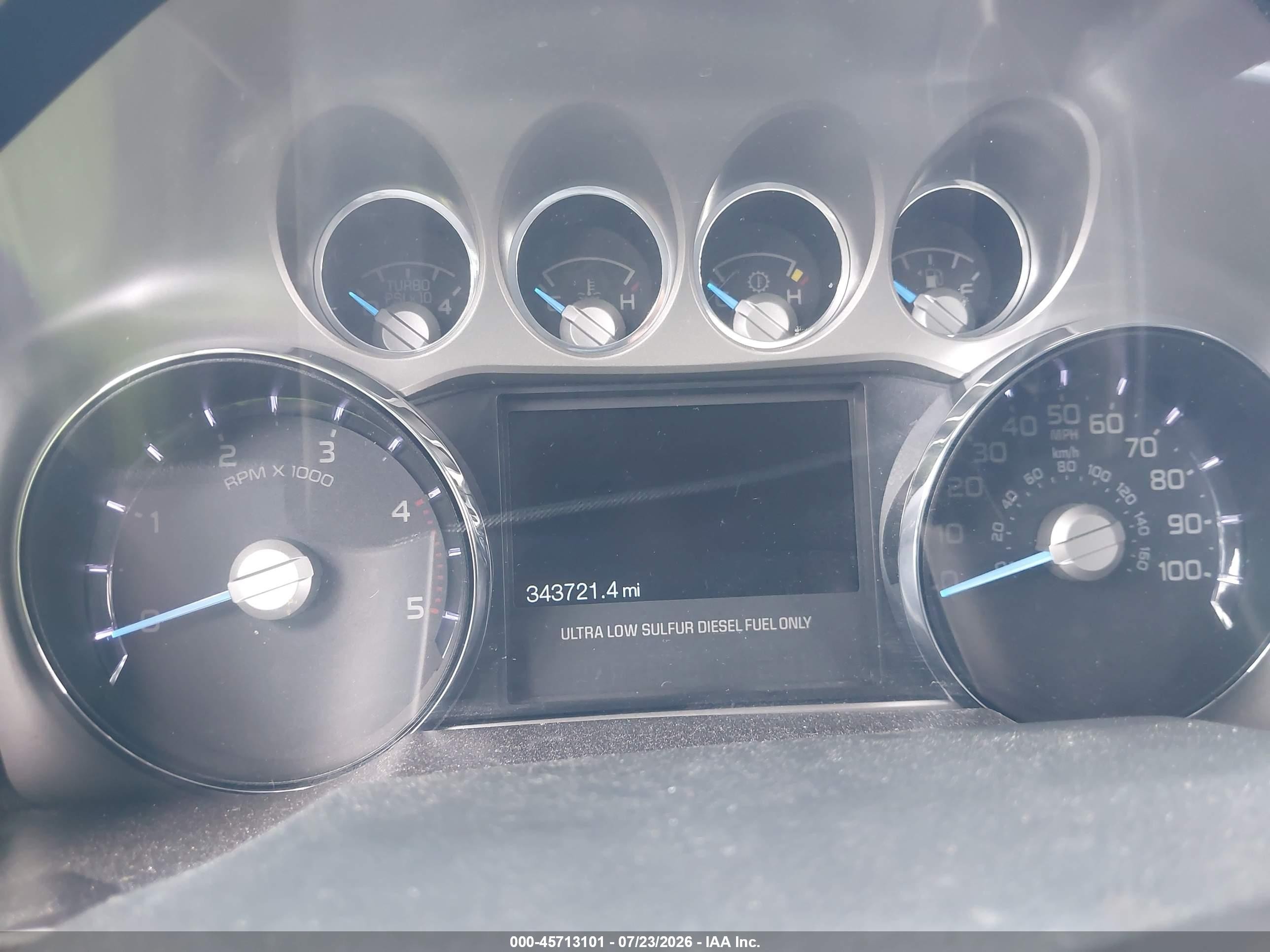 2013 Ford F-250 Lariat Silver vin: 1FT7W2BT2DEB45050