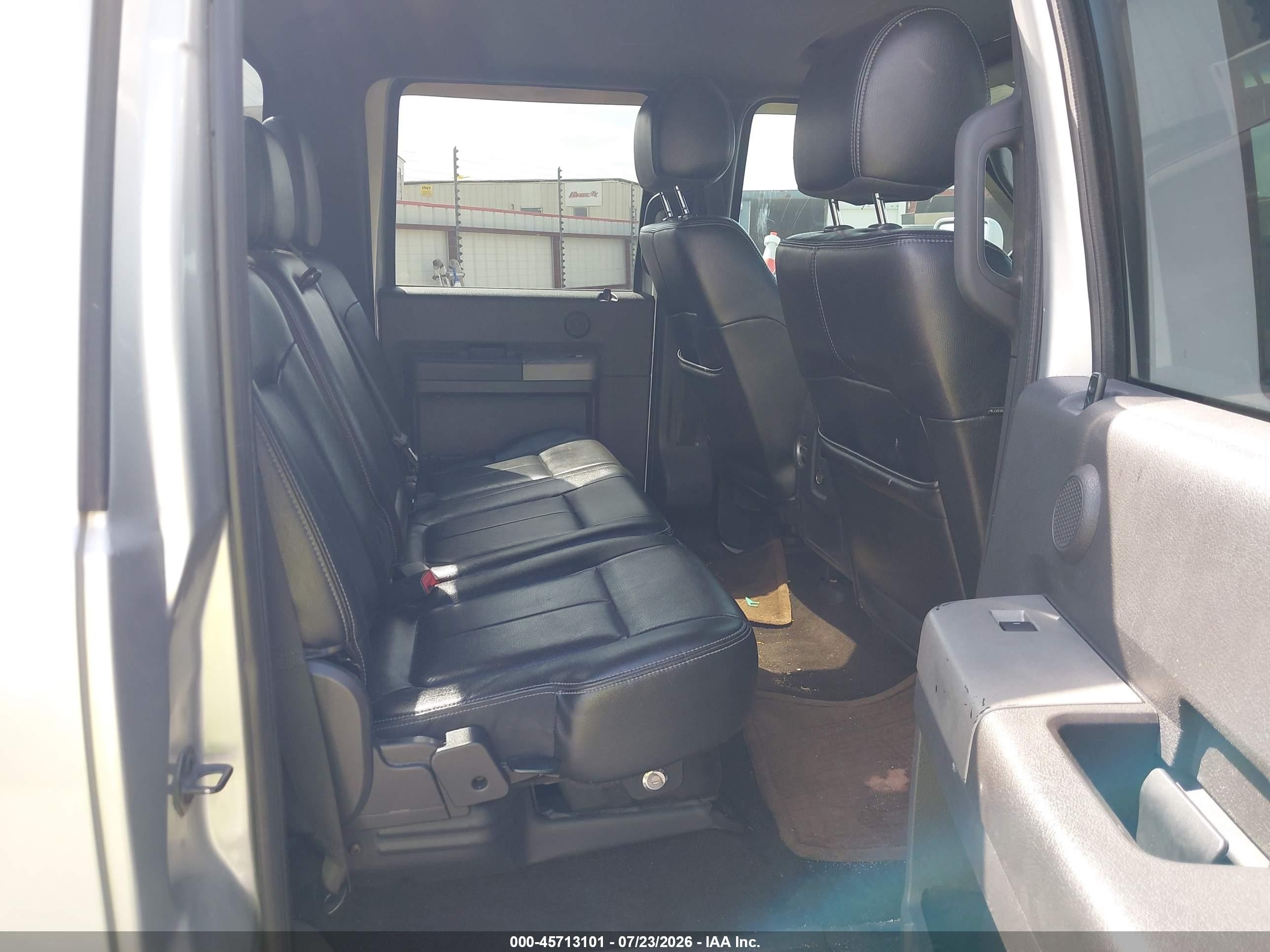 2013 Ford F-250 Lariat Silver vin: 1FT7W2BT2DEB45050