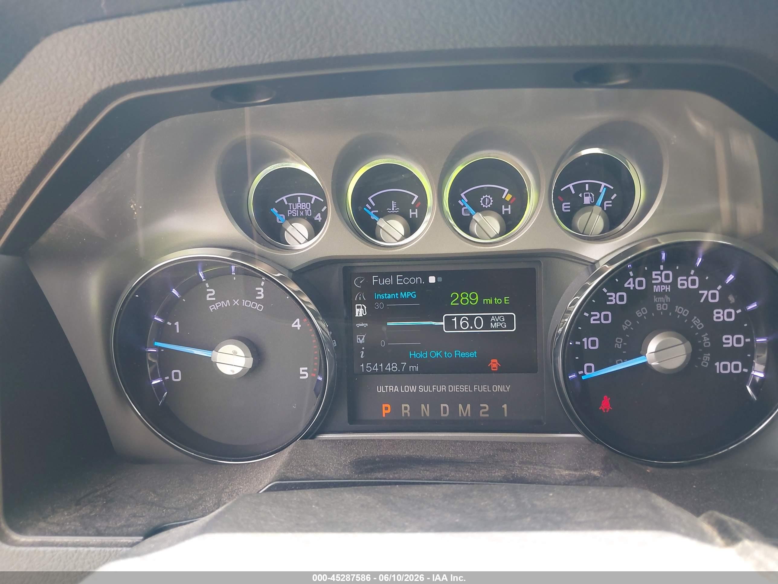 2013 Ford F-250 Lariat Gray vin: 1FT7W2BT2DEB50605