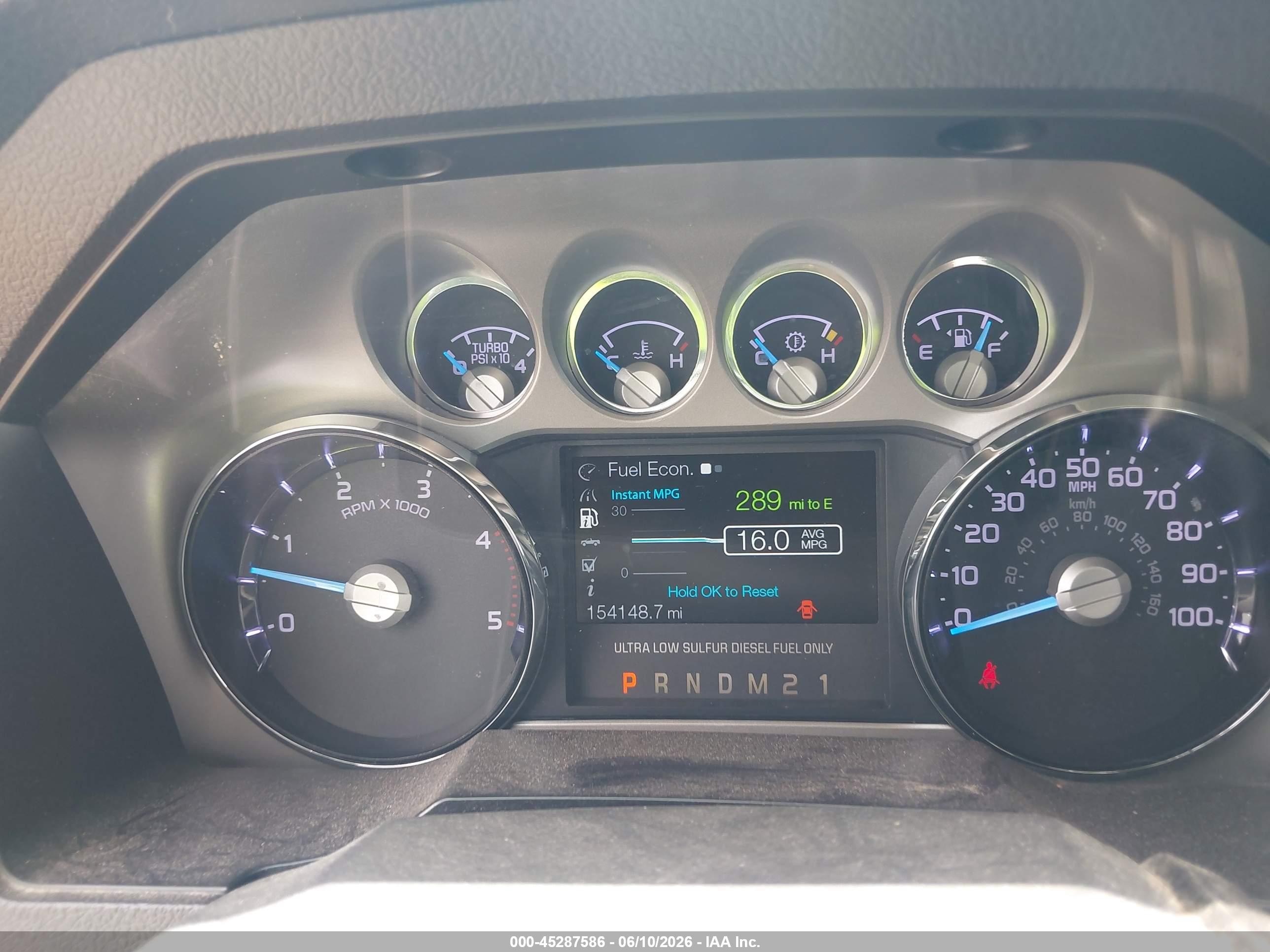 2013 Ford F-250 Lariat Gray vin: 1FT7W2BT2DEB50605