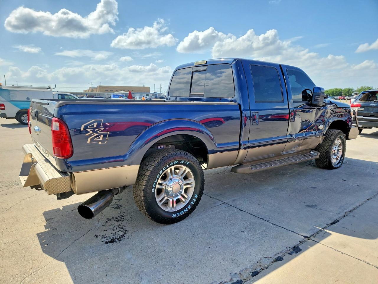 2013 Ford F250 Super Duty Blue vin: 1FT7W2BT2DEB73527