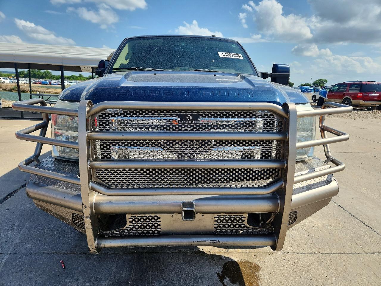 2013 Ford F250 Super Duty Blue vin: 1FT7W2BT2DEB73527