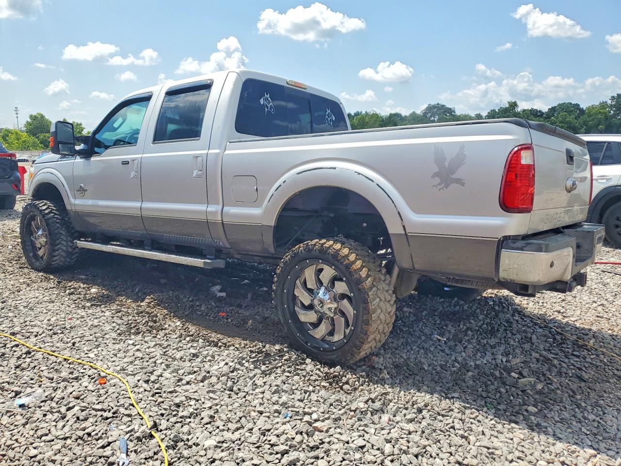 2014 Ford F250 Super Duty Silver vin: 1FT7W2BT2EEA82503