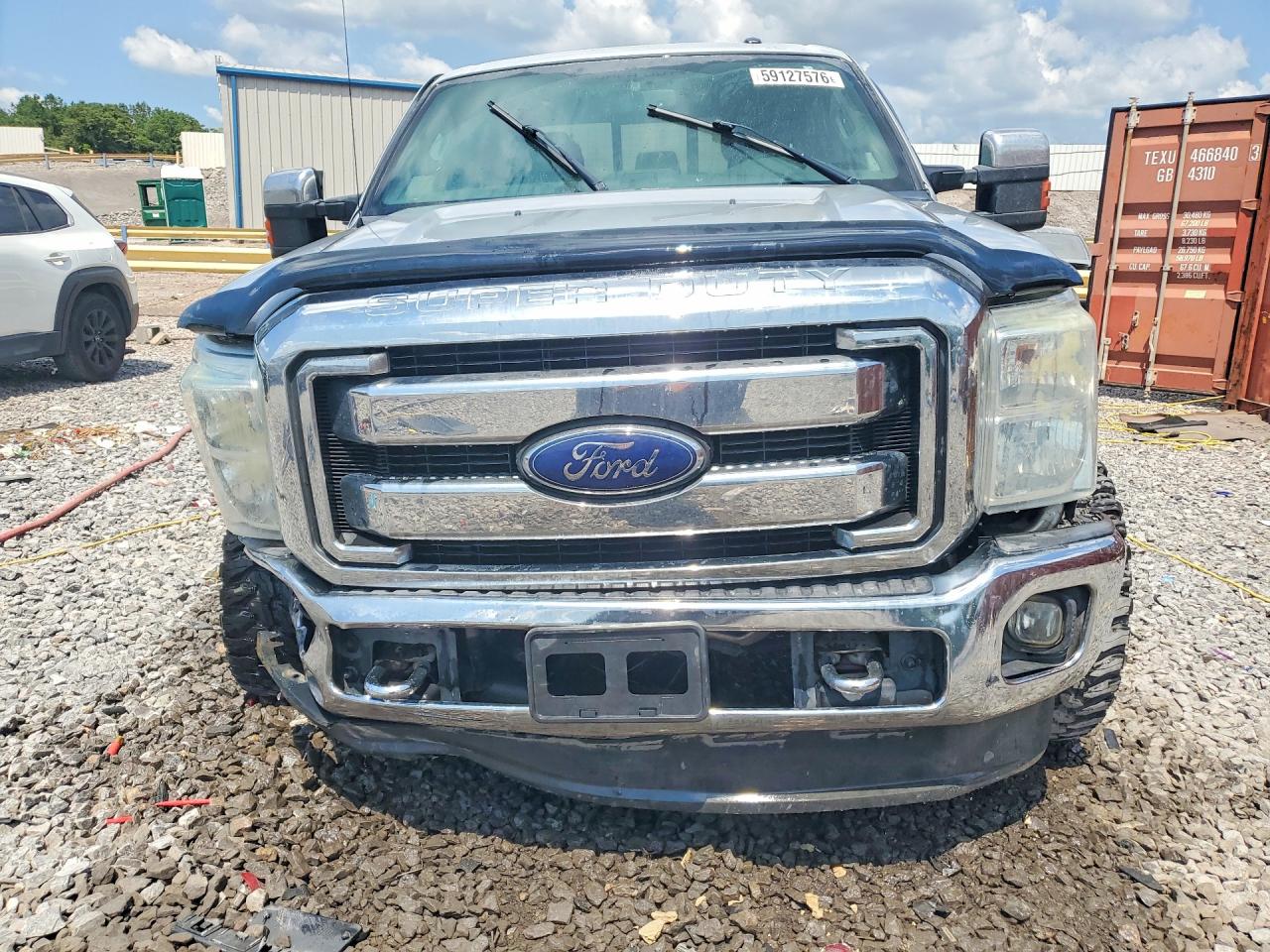 2014 Ford F250 Super Duty Silver vin: 1FT7W2BT2EEA82503