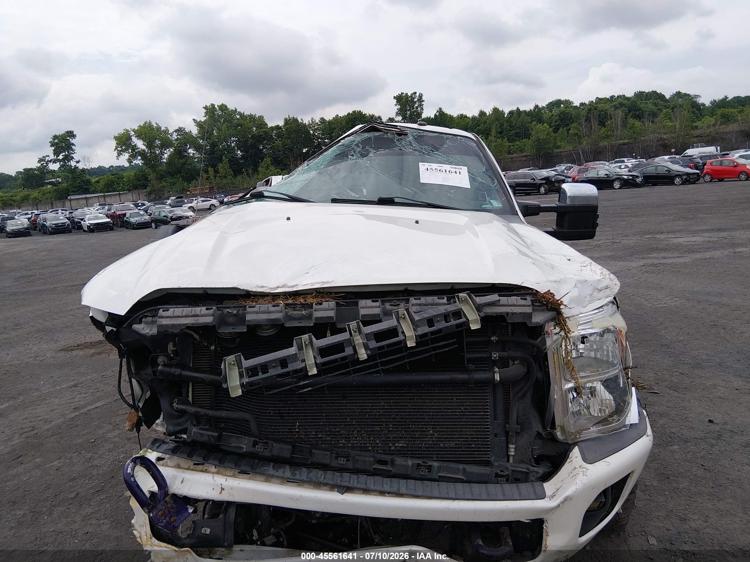 2014 Ford F-250 Lariat/xl/xlt White vin: 1FT7W2BT2EEB01485