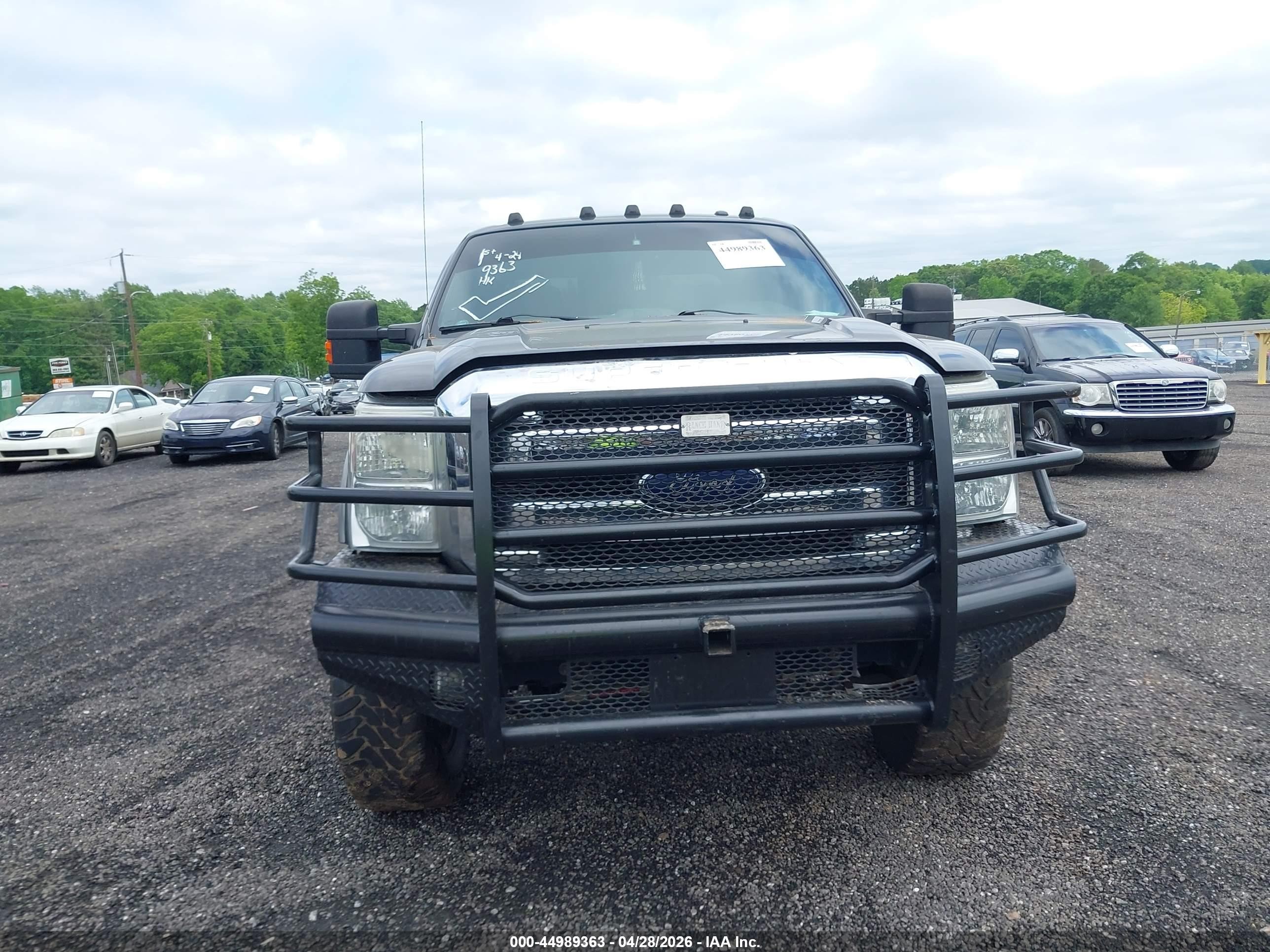 2014 Ford F-250 Lariat Green vin: 1FT7W2BT2EEB84559