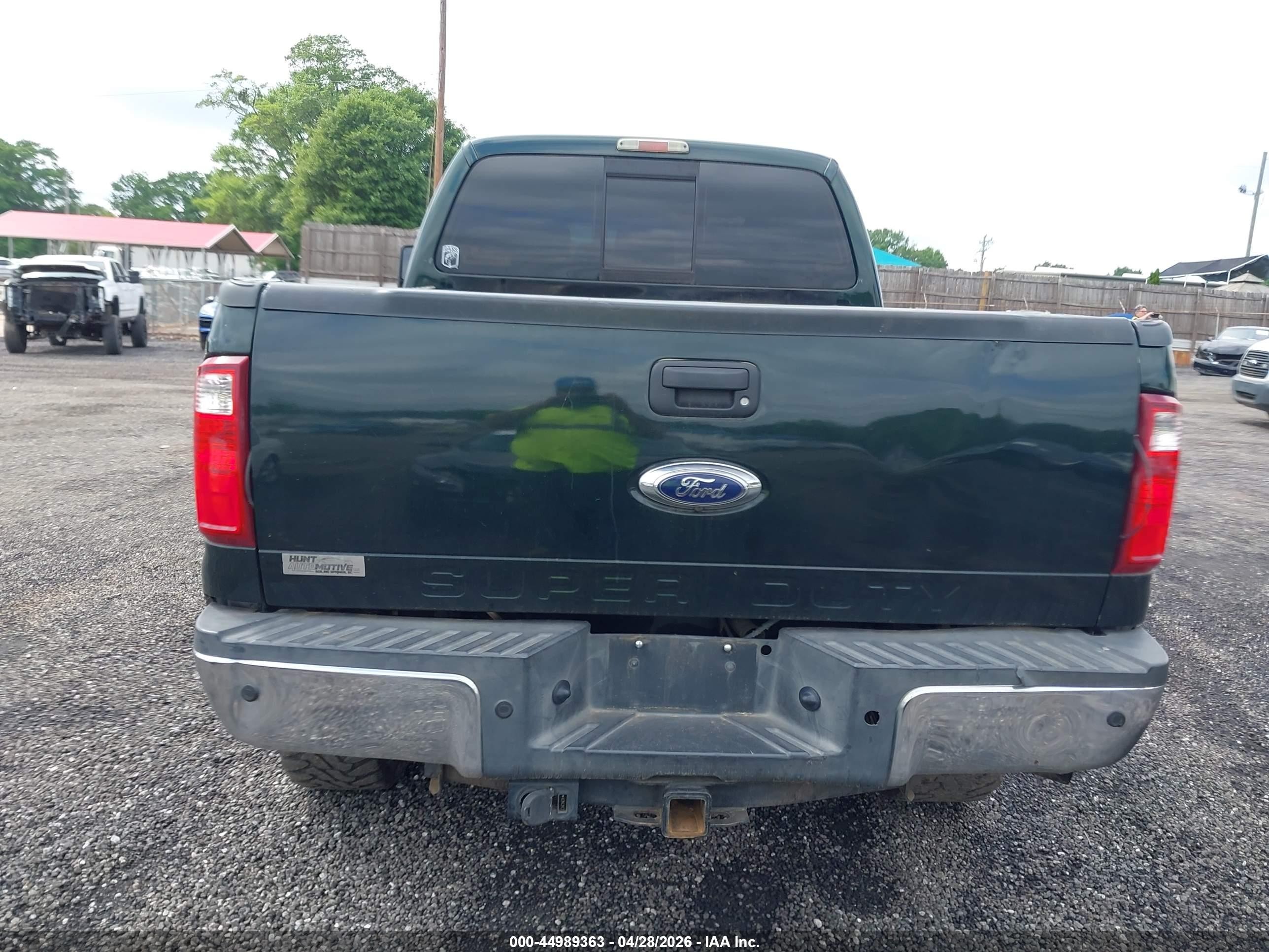 2014 Ford F-250 Lariat Green vin: 1FT7W2BT2EEB84559