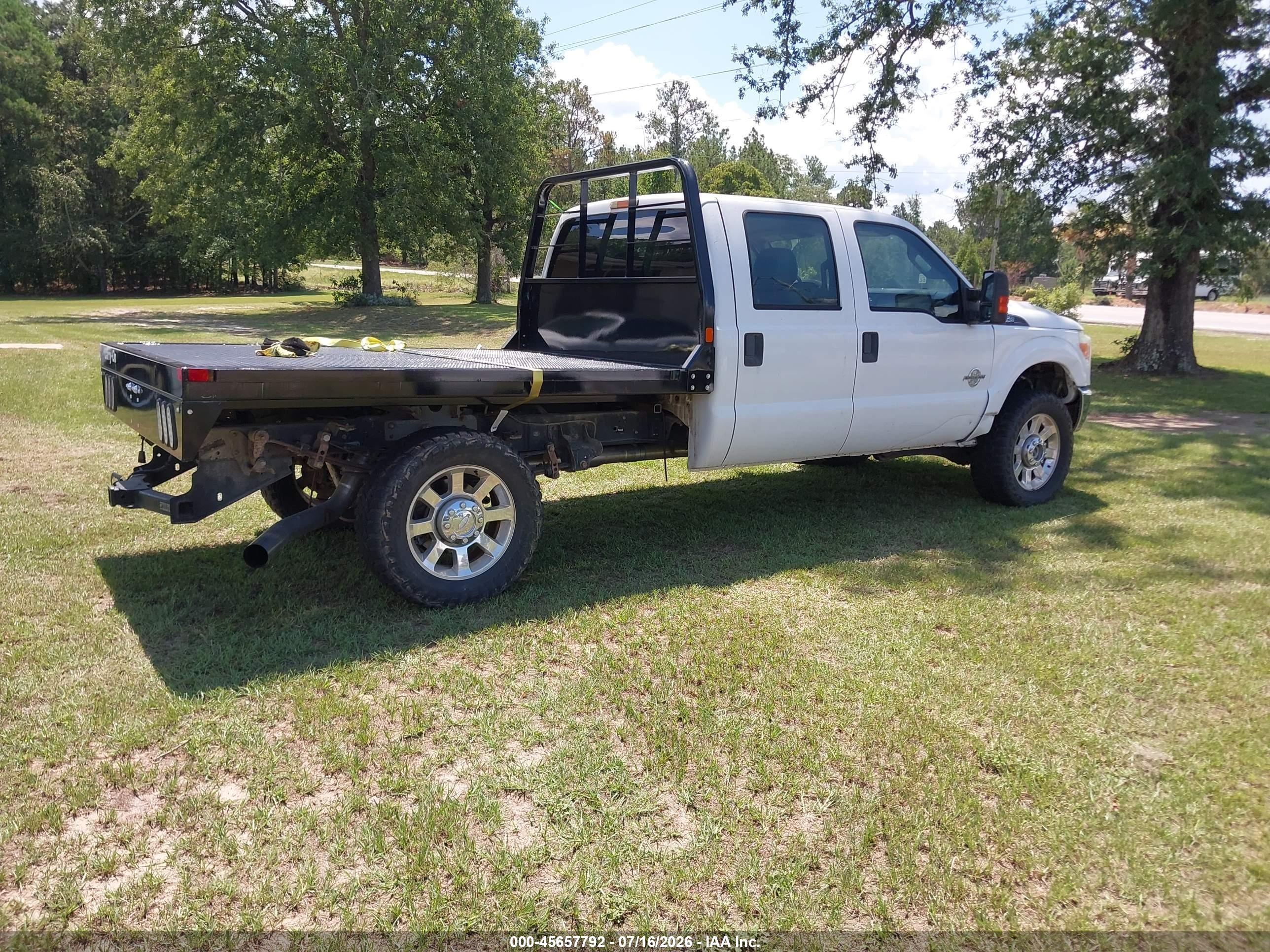 2015 Ford F-250 Xl White vin: 1FT7W2BT2FEA02408