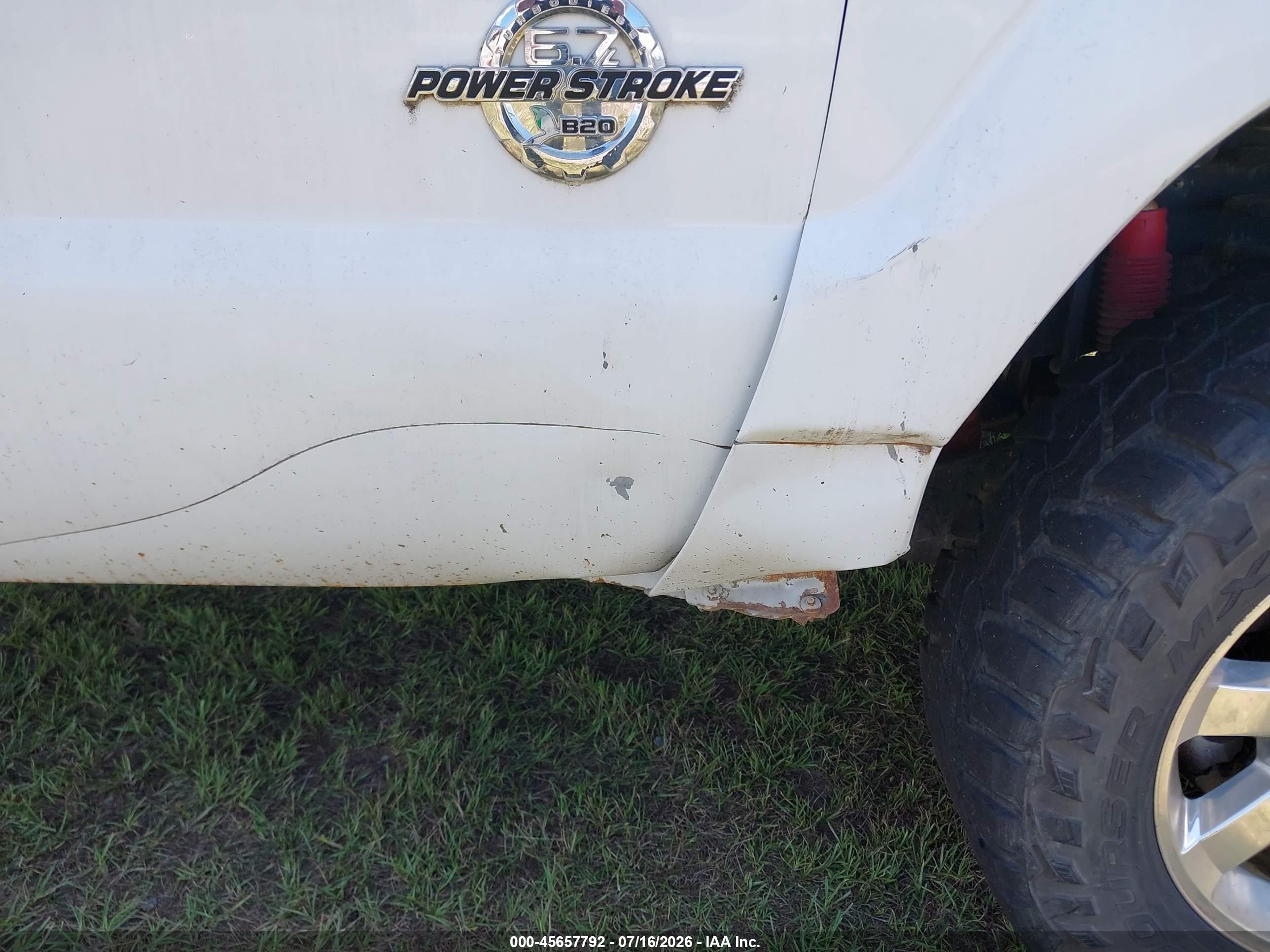 2015 Ford F-250 Xl White vin: 1FT7W2BT2FEA02408