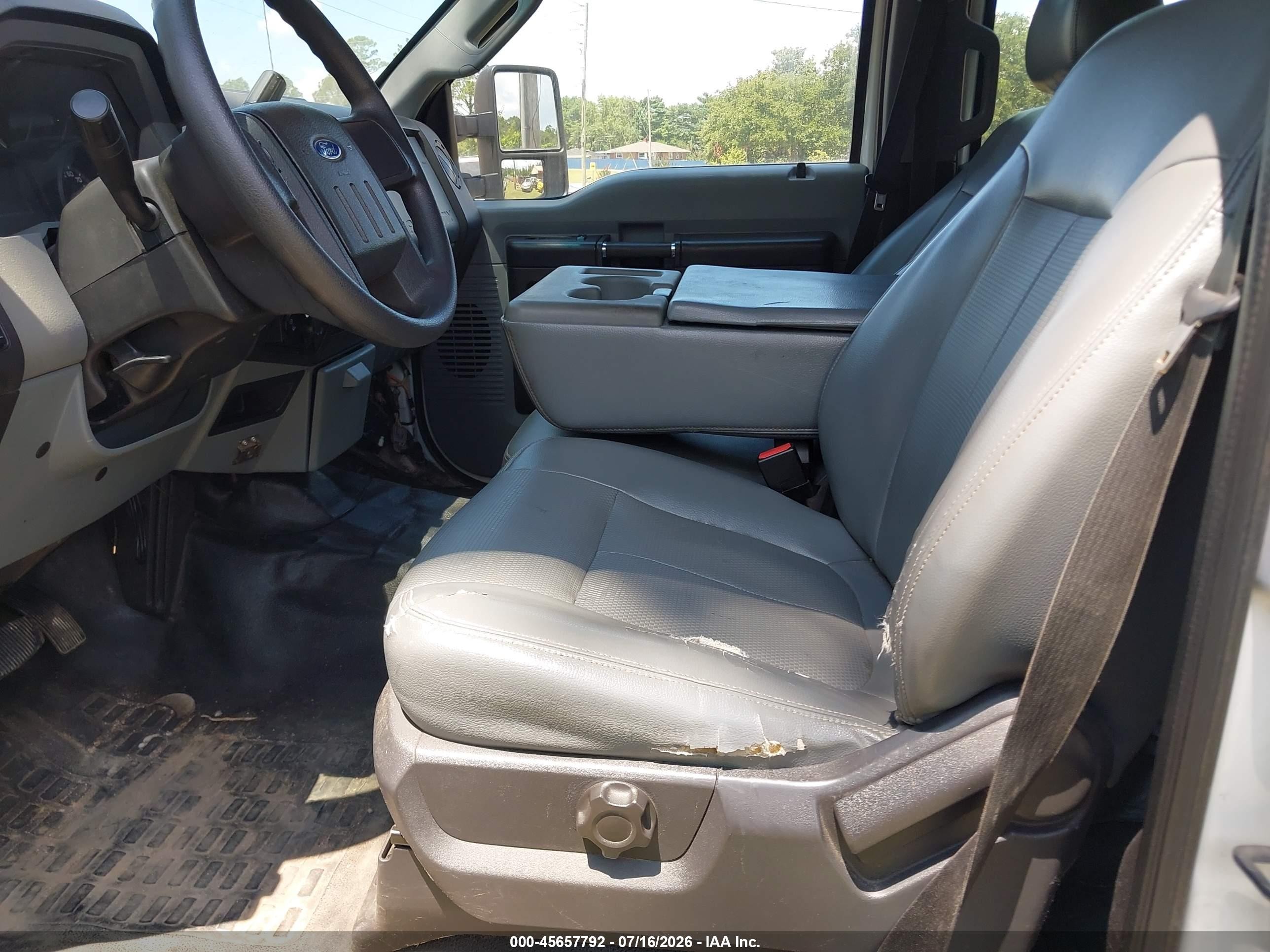 2015 Ford F-250 Xl White vin: 1FT7W2BT2FEA02408