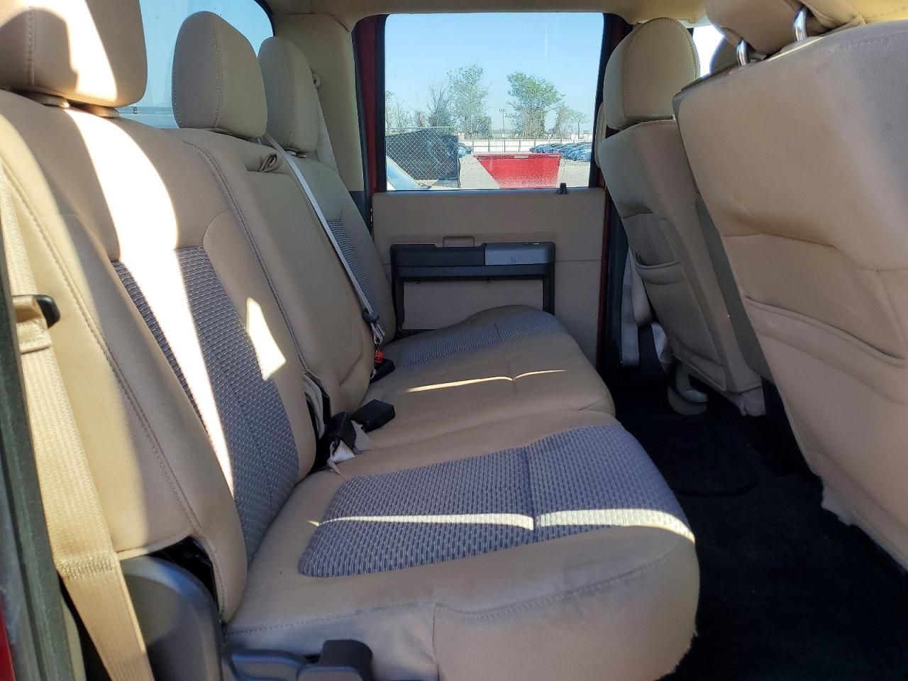 2015 Ford F250 Super Duty Red vin: 1FT7W2BT2FEA63189