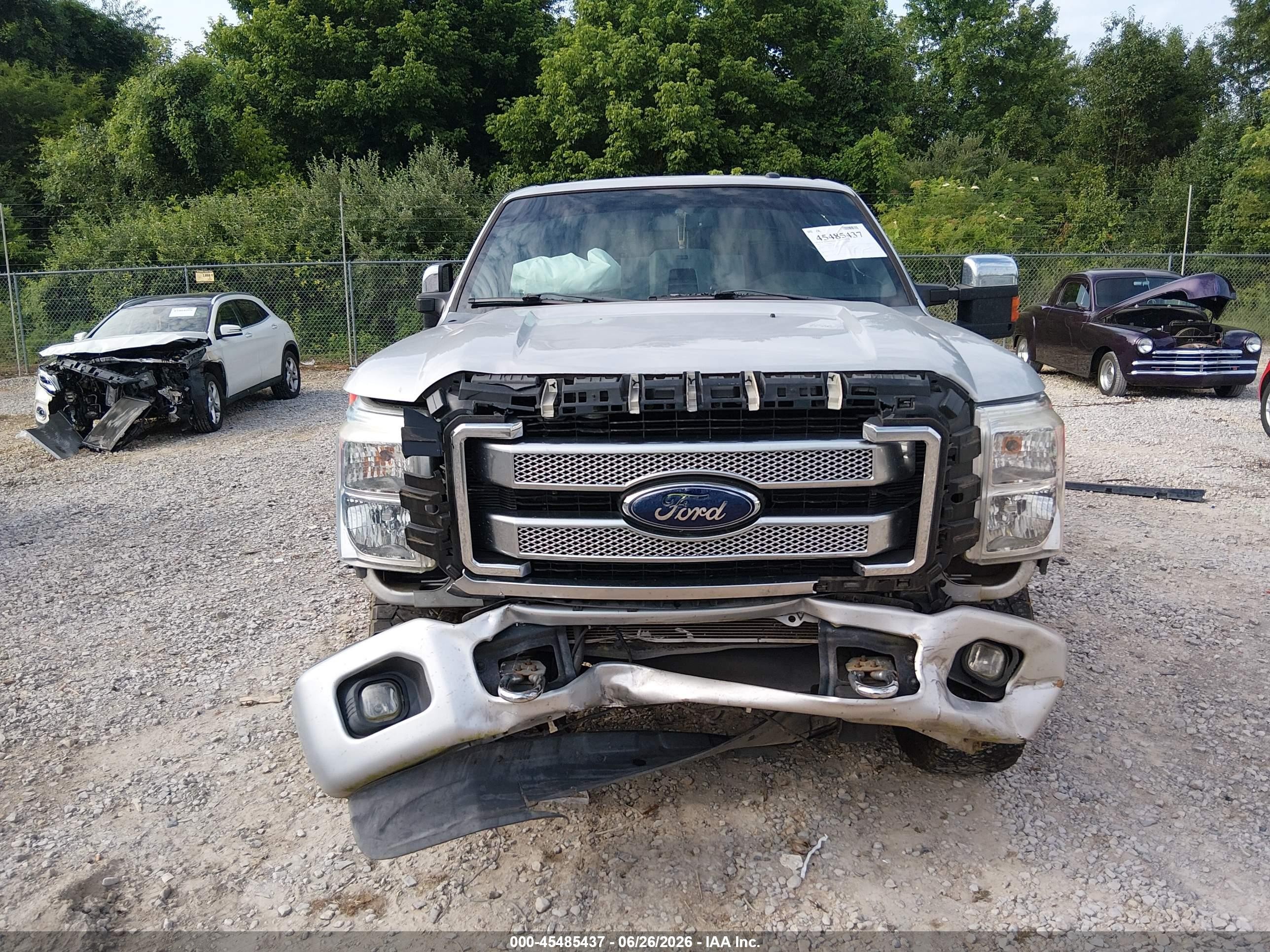 2015 Ford F-250 Lariat Silver vin: 1FT7W2BT2FEA73852