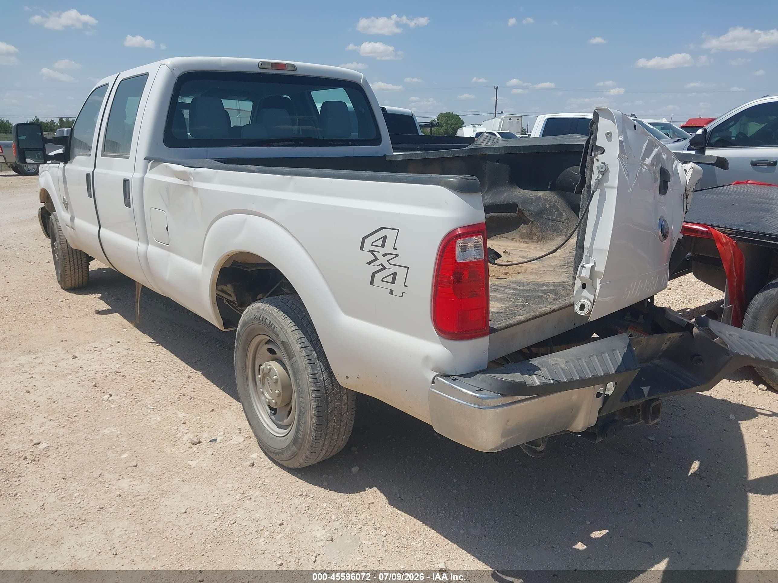 2015 Ford F-250 Xl White vin: 1FT7W2BT2FEA81157