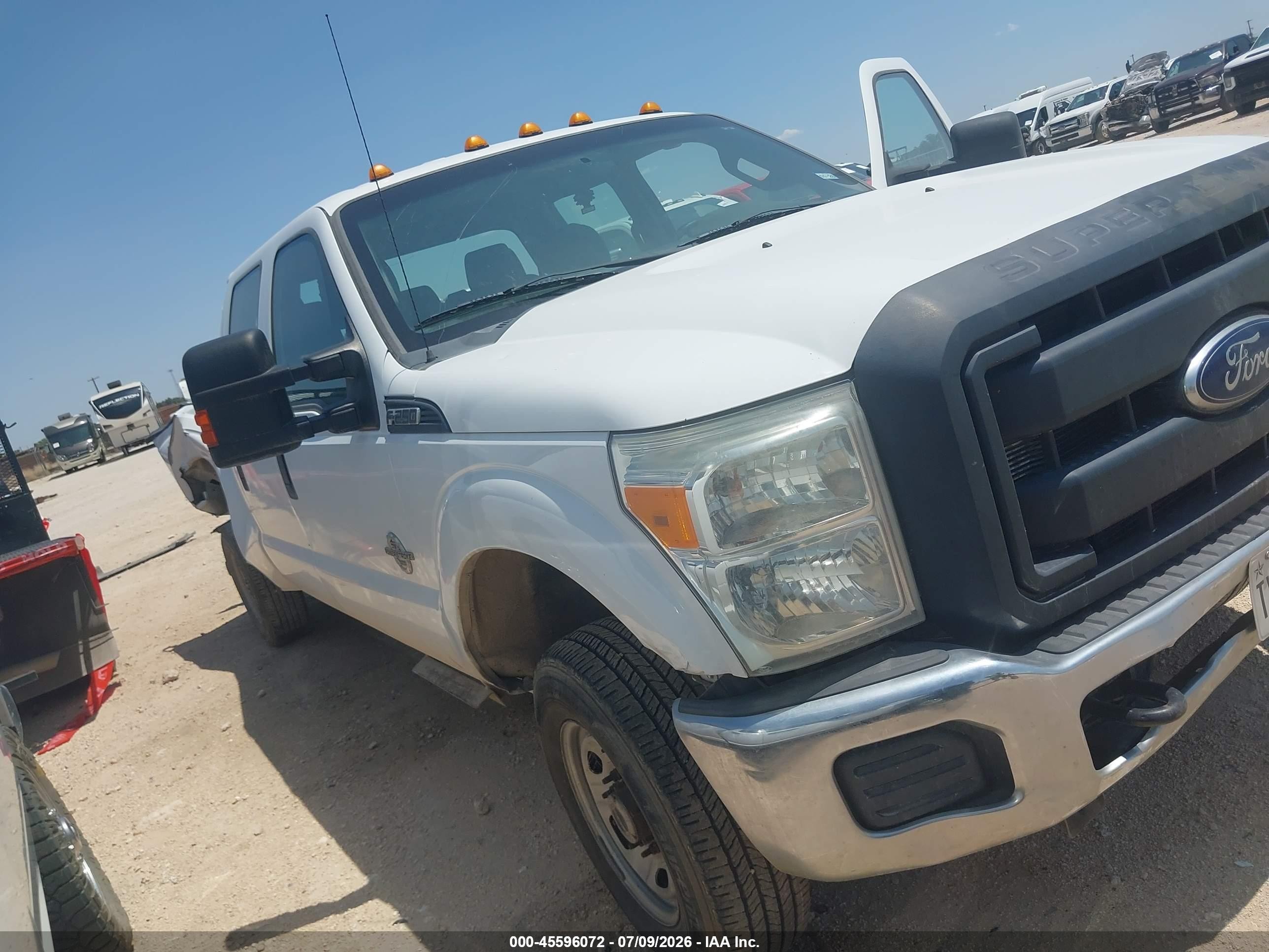 2015 Ford F-250 Xl White vin: 1FT7W2BT2FEA81157