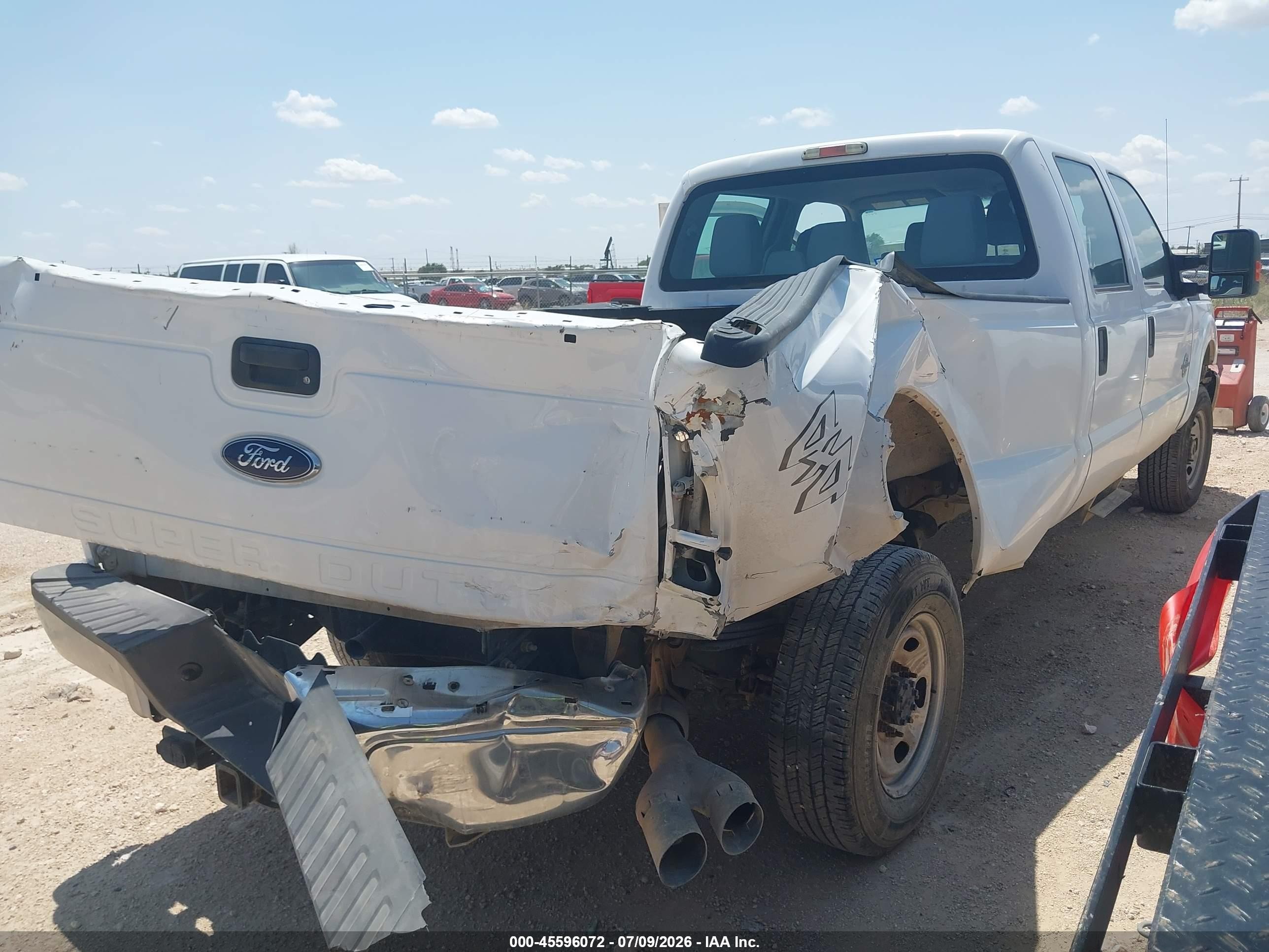 2015 Ford F-250 Xl White vin: 1FT7W2BT2FEA81157