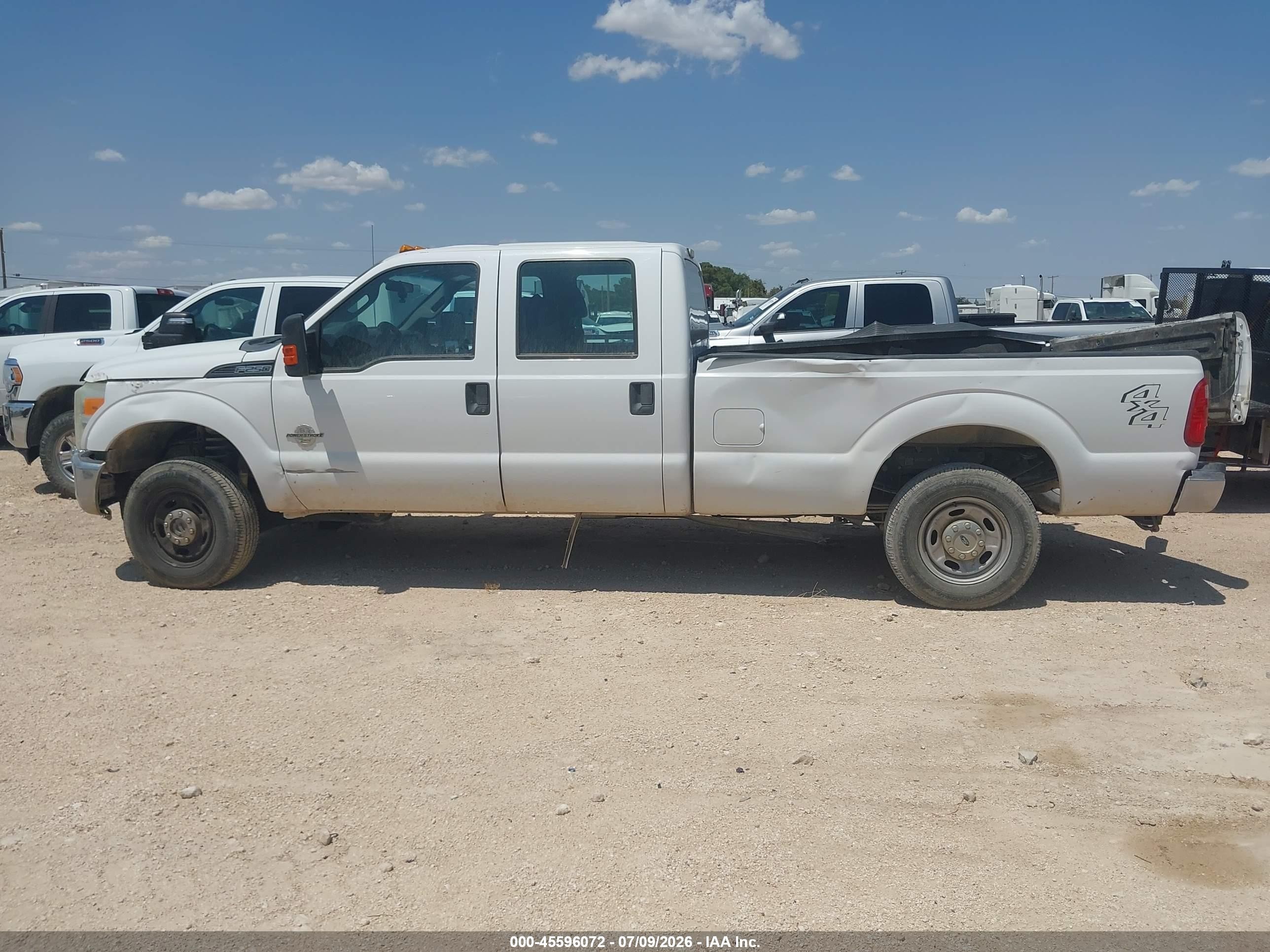 2015 Ford F-250 Xl White vin: 1FT7W2BT2FEA81157