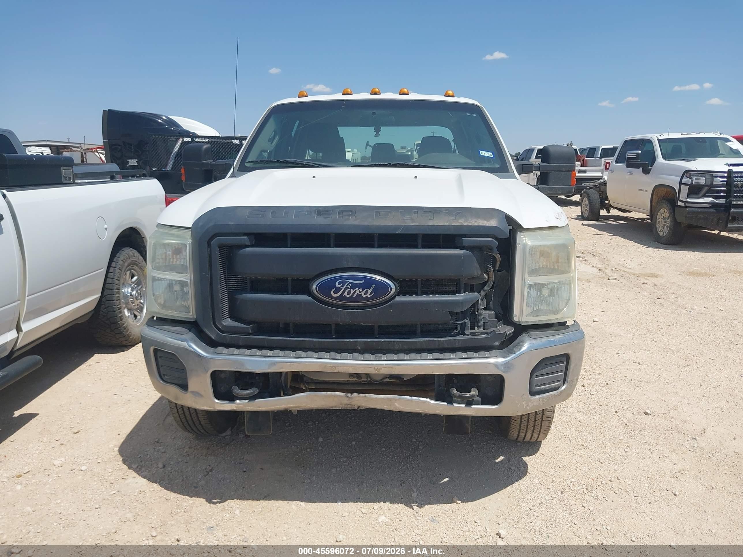 2015 Ford F-250 Xl White vin: 1FT7W2BT2FEA81157