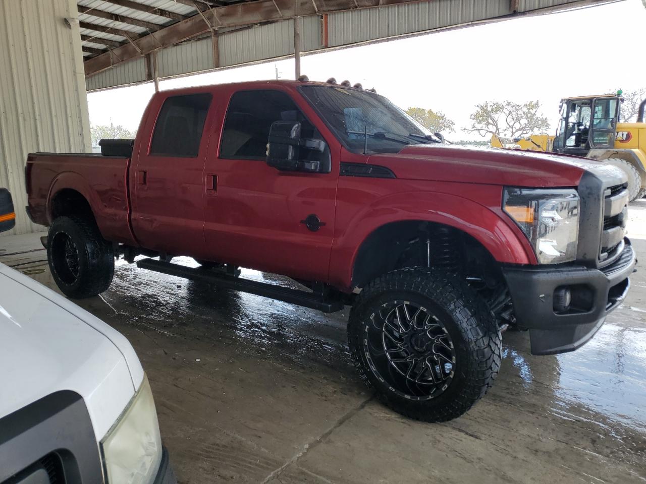 2015 Ford F250 Super Duty Burgundy vin: 1FT7W2BT2FEB03044
