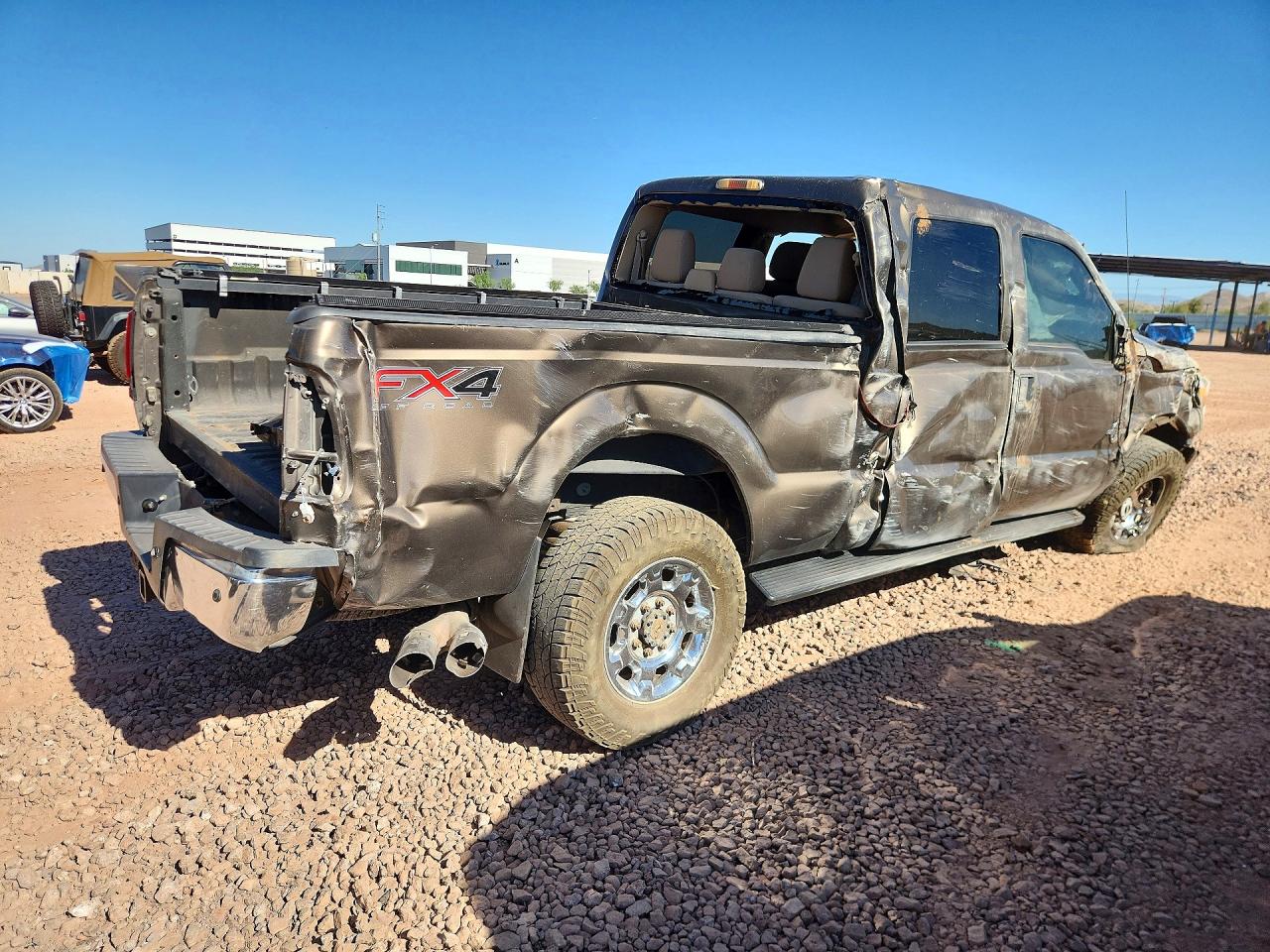 2015 Ford F250 Super Duty Silver vin: 1FT7W2BT2FEB78875