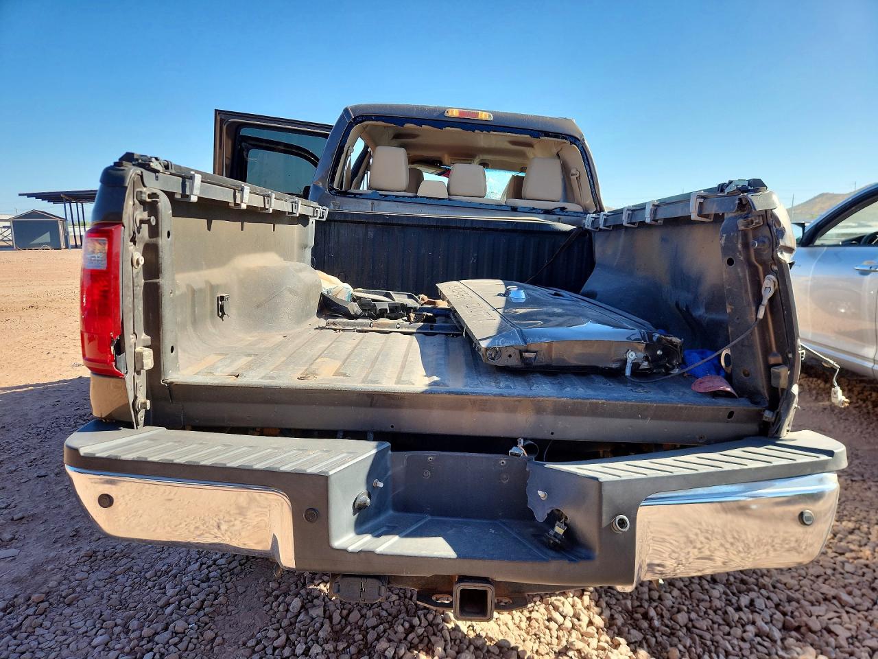 2015 Ford F250 Super Duty Silver vin: 1FT7W2BT2FEB78875