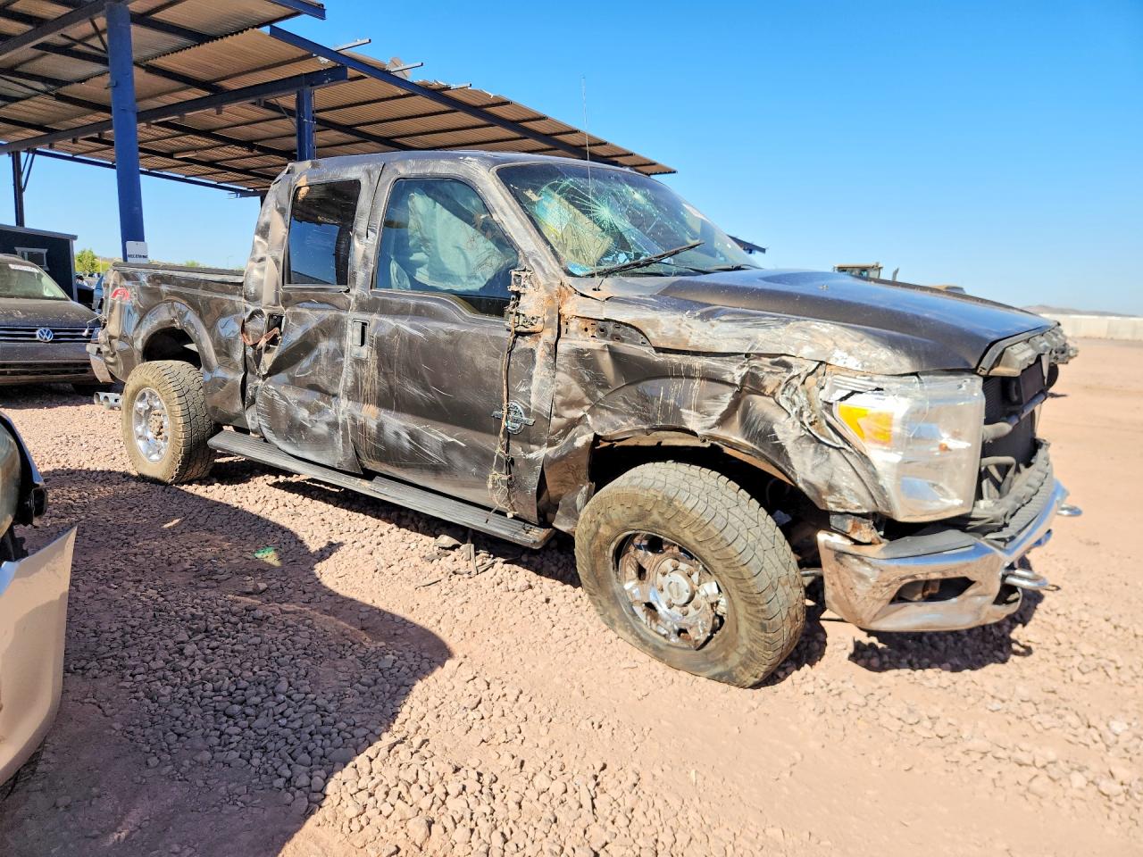 2015 Ford F250 Super Duty Silver vin: 1FT7W2BT2FEB78875