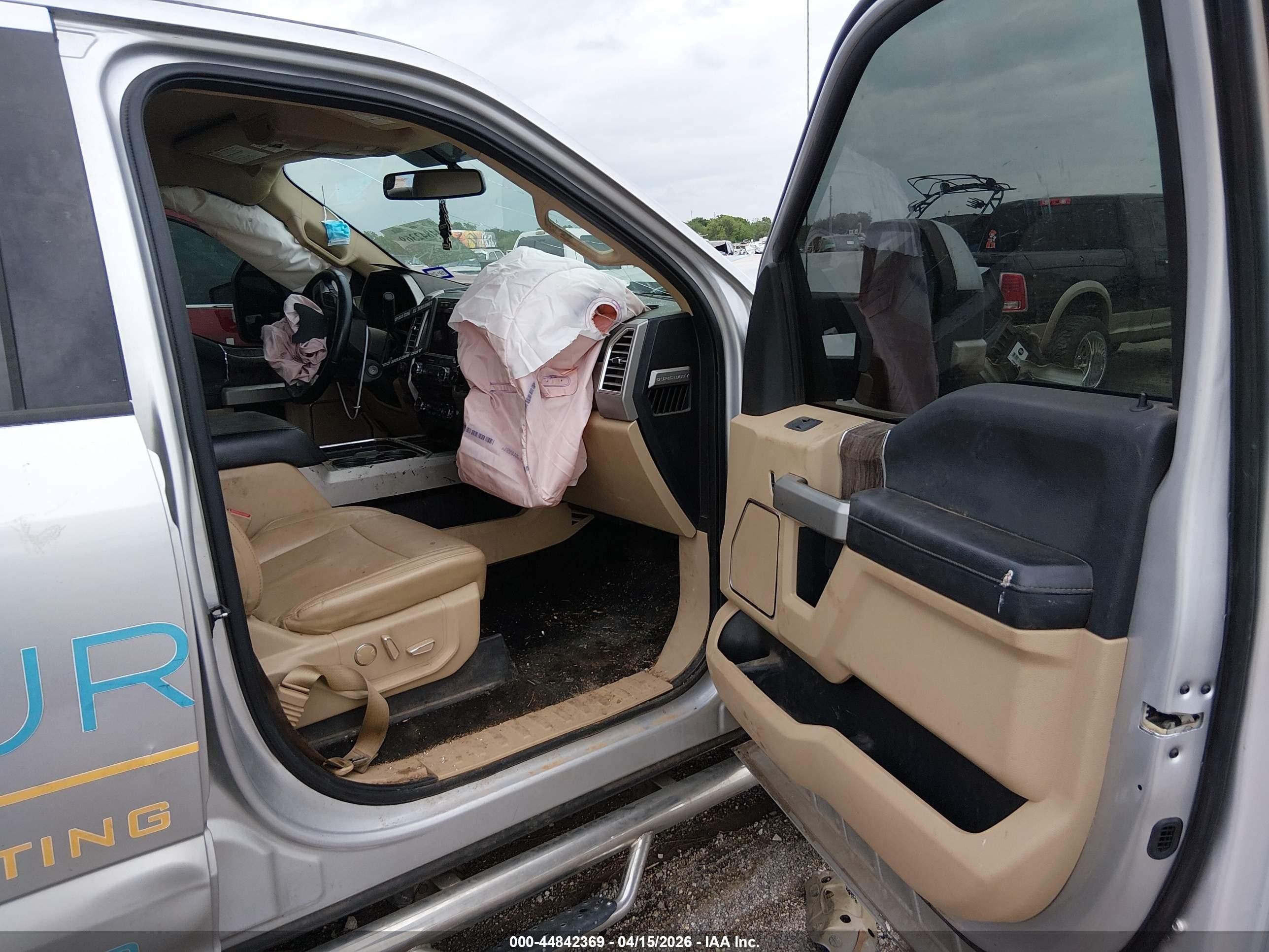 2017 Ford F-250 Lariat Silver vin: 1FT7W2BT2HEB98417