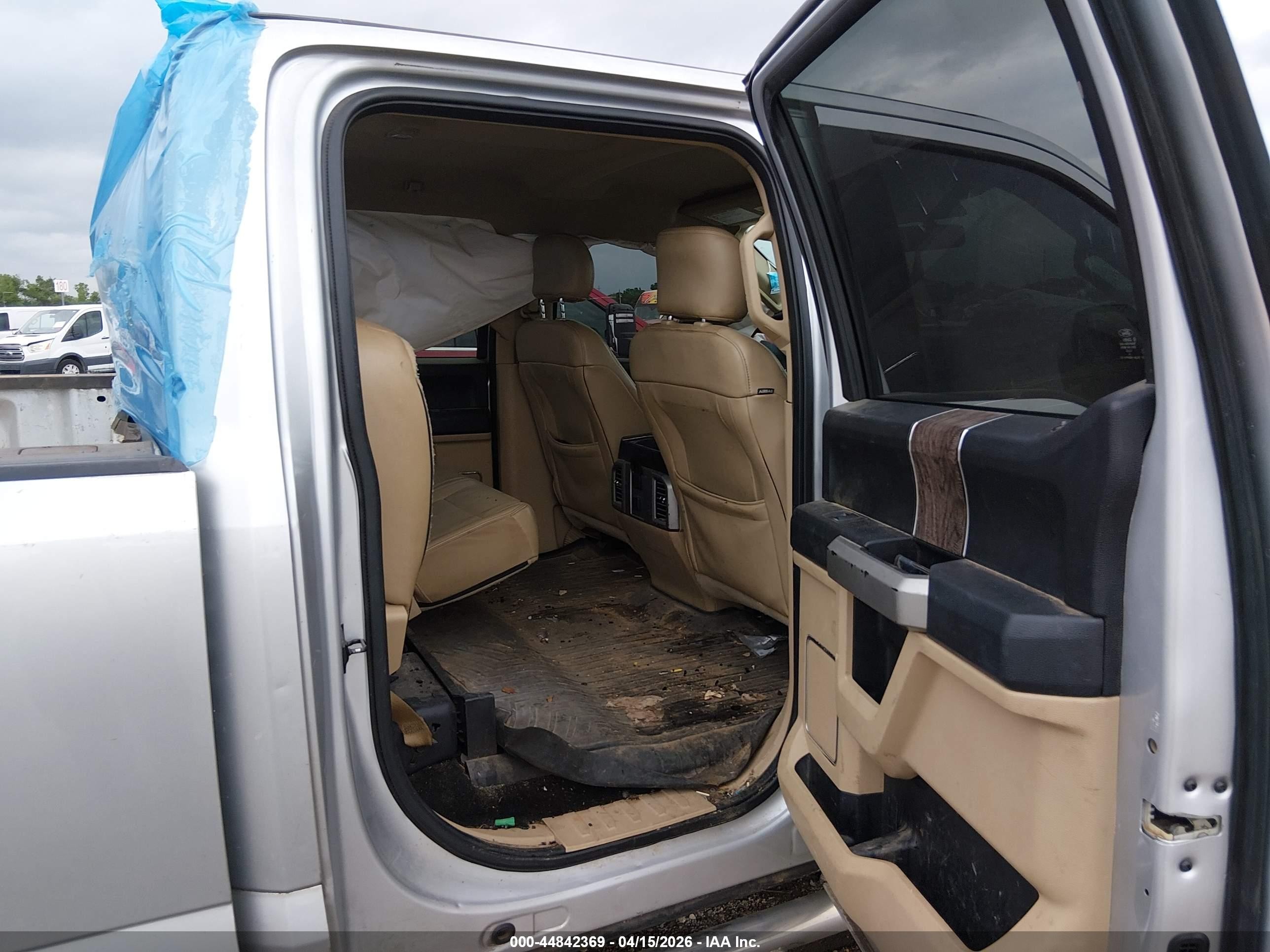 2017 Ford F-250 Lariat Silver vin: 1FT7W2BT2HEB98417