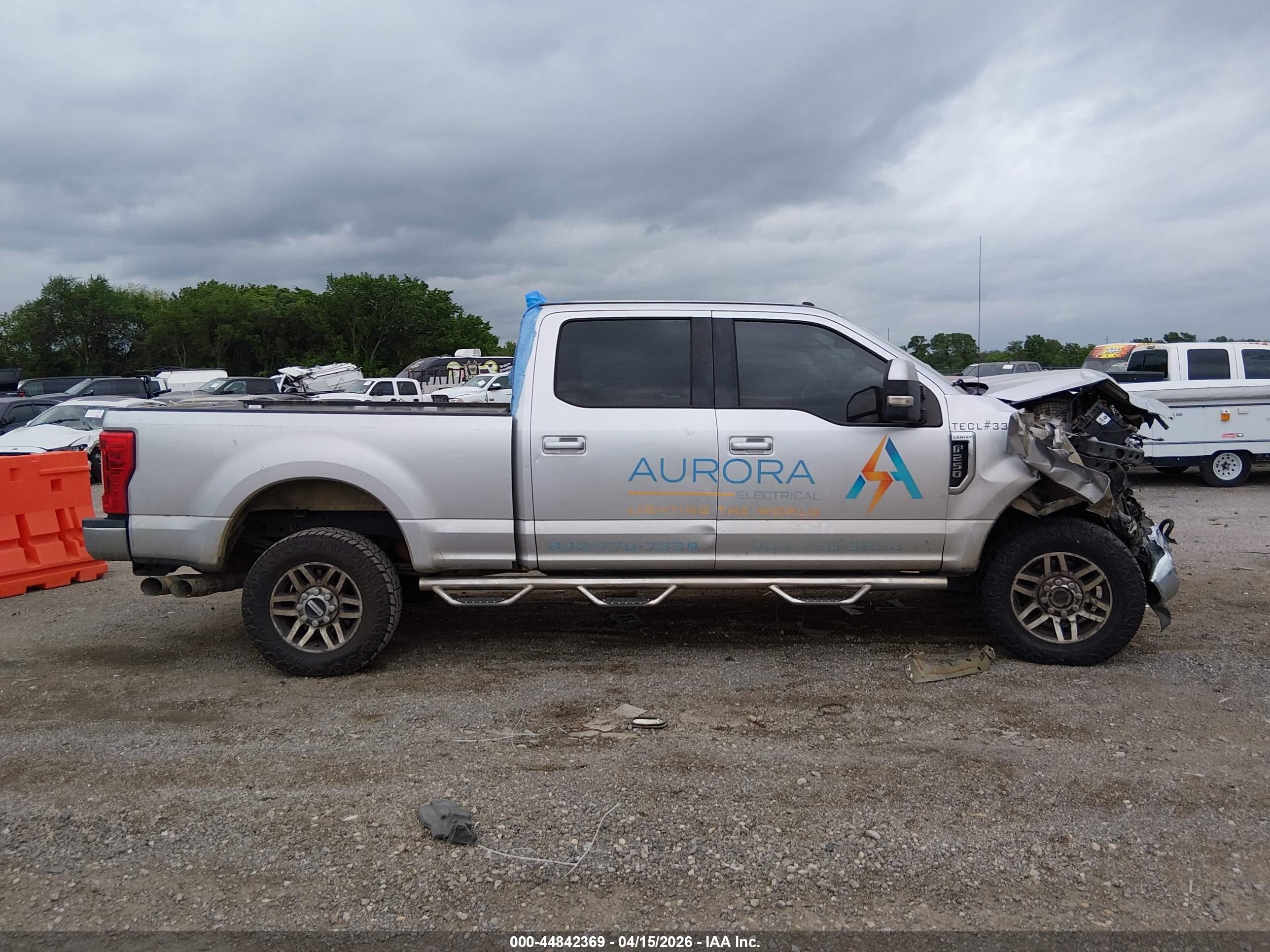 2017 Ford F-250 Lariat Silver vin: 1FT7W2BT2HEB98417