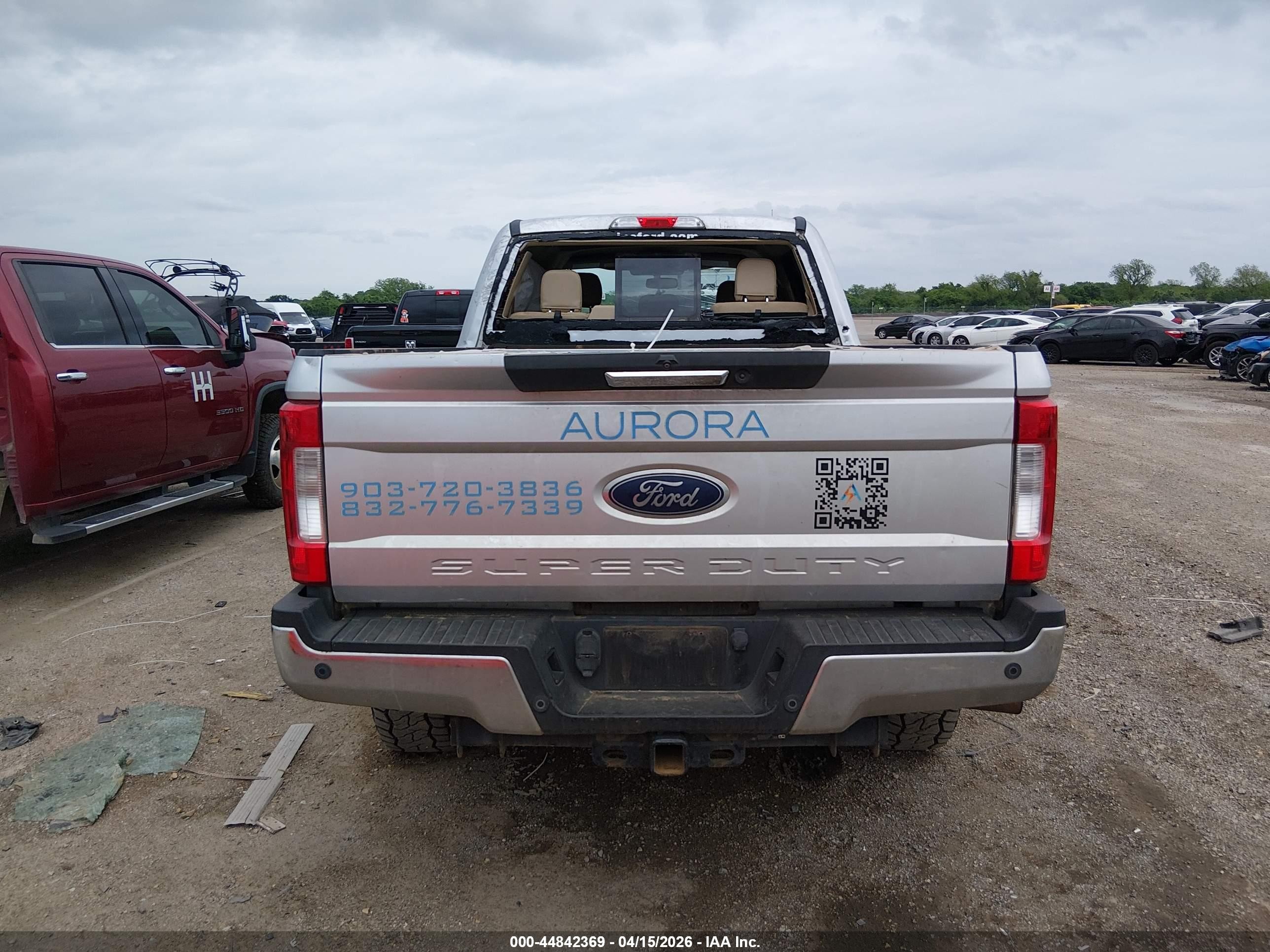 2017 Ford F-250 Lariat Silver vin: 1FT7W2BT2HEB98417