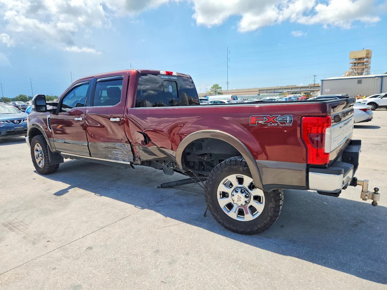 2017 Ford F250 Super Duty Brown vin: 1FT7W2BT2HEF06315