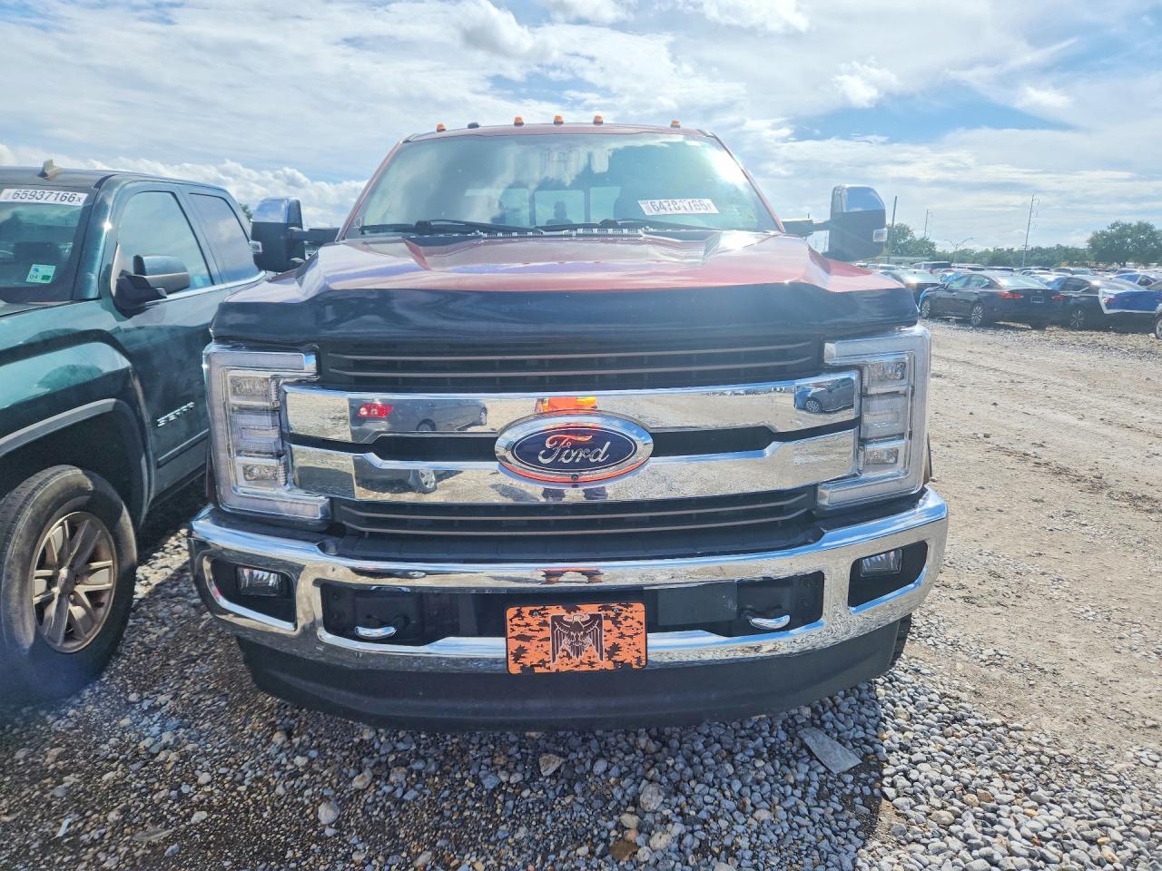 2017 Ford F250 Super Duty Brown vin: 1FT7W2BT2HEF06315