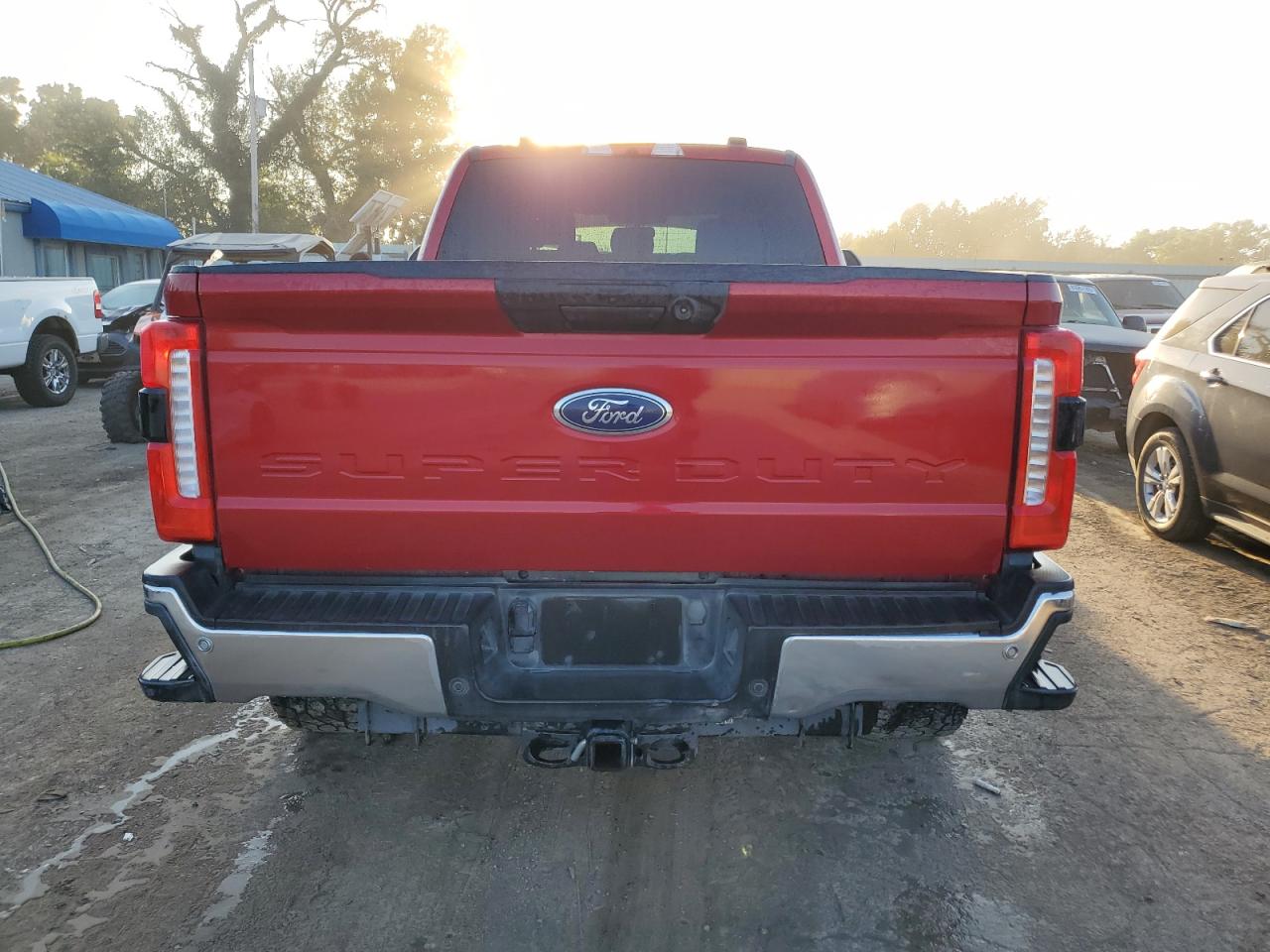 2023 Ford F250 Super Duty Red vin: 1FT7W2BT2PEC56511