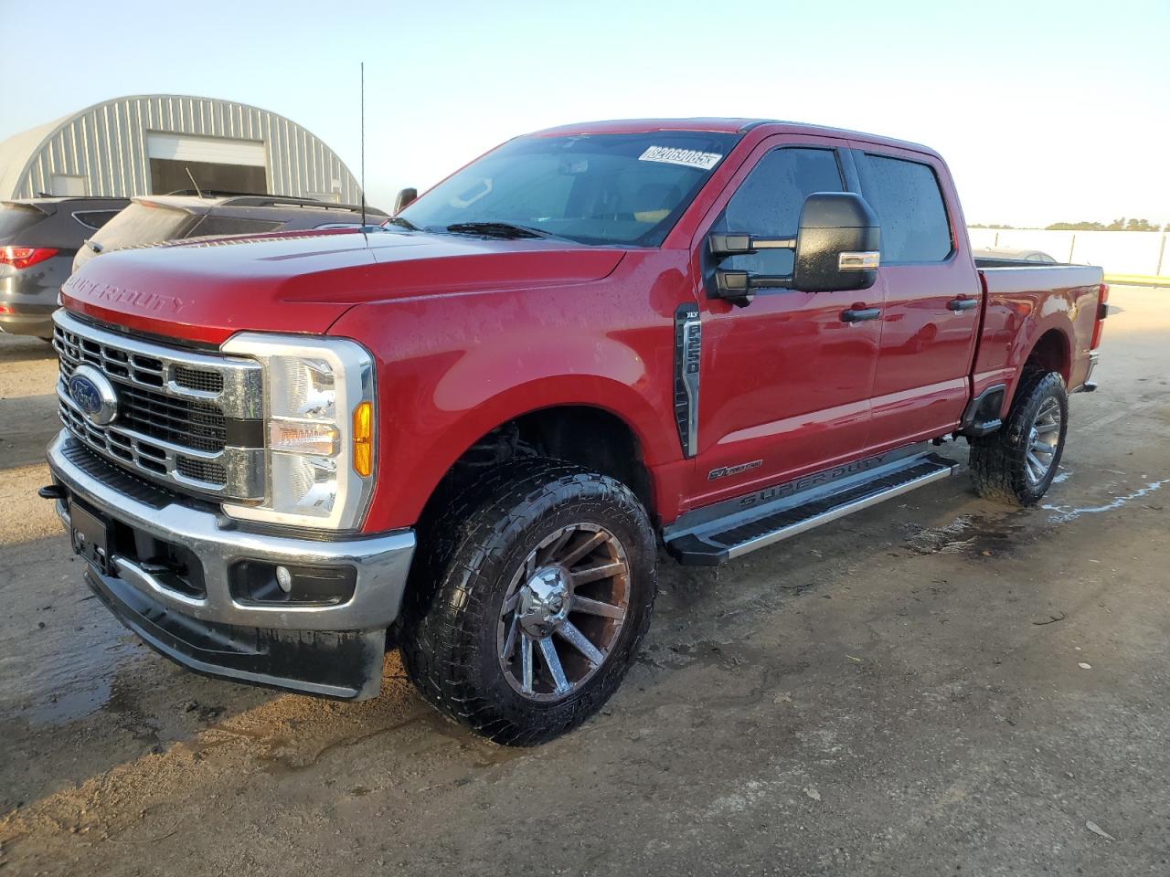 2023 Ford F250 Super Duty Red vin: 1FT7W2BT2PEC56511
